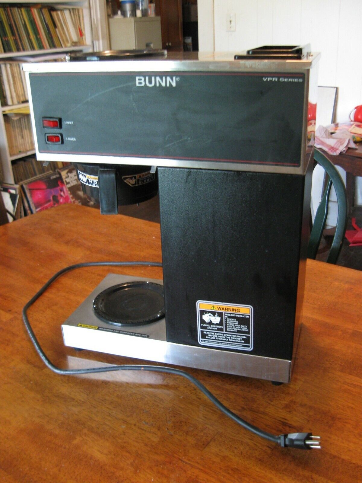 Bunn VPR coffee maker