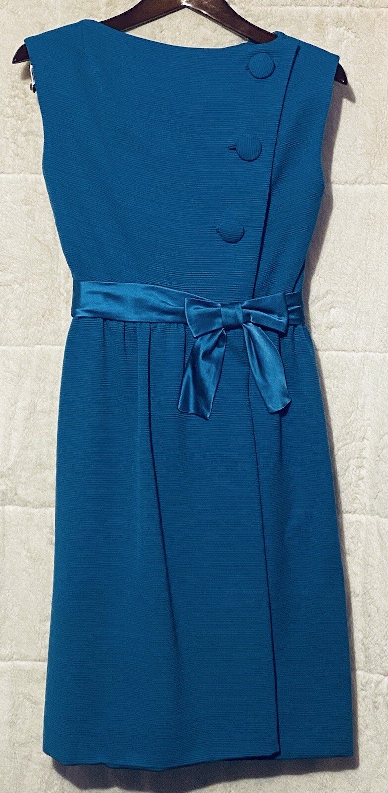 RARE Vintage TOWNLEY 40s 50s Jackie O Inspired Lined Women’s Dress Size 4-6