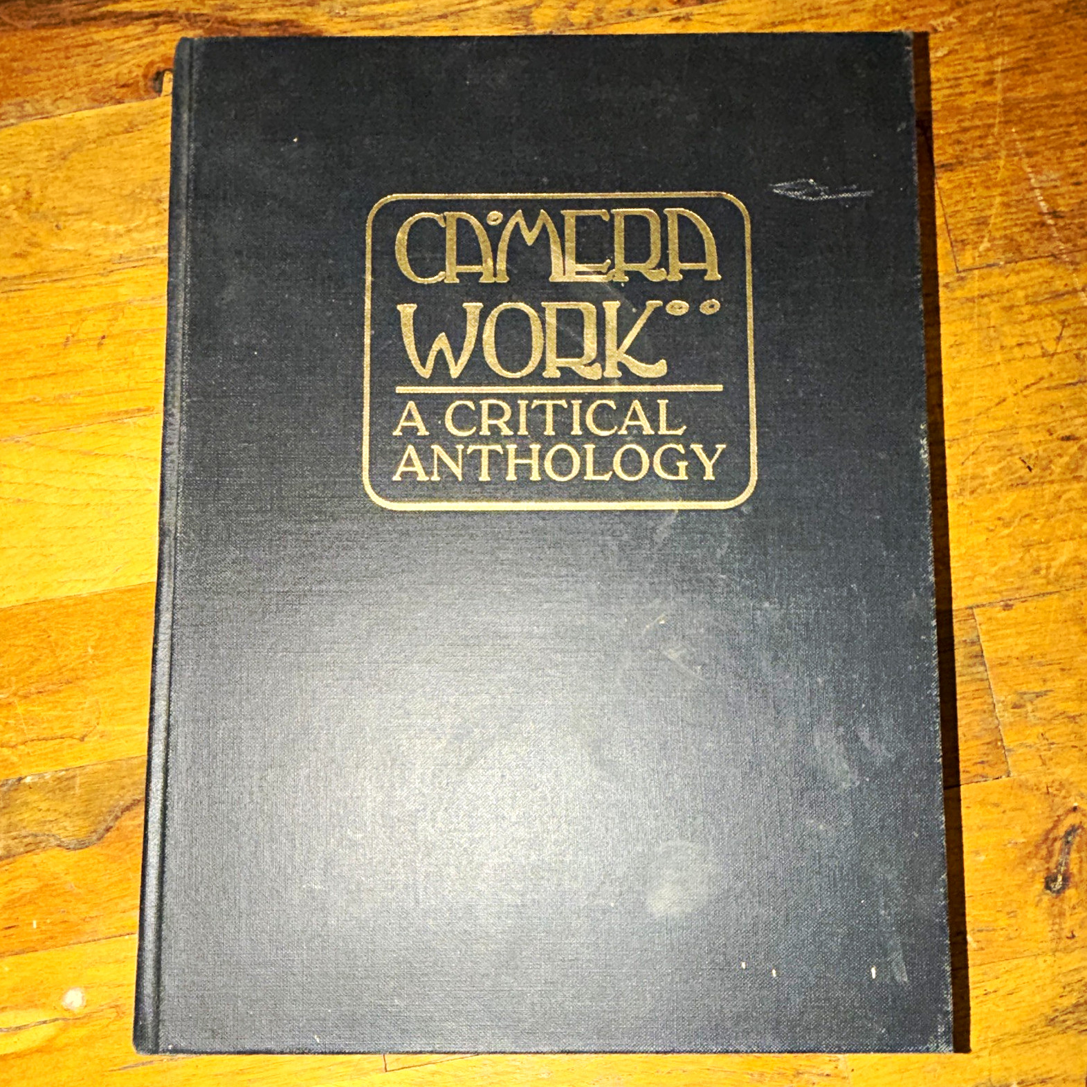 Camera Work: A Critical Anthology Jonathan Green (1973, 1st Printing HC) Camera Work: A Critical Anthology Jonathan Green (1973, 1st Printing HC)
