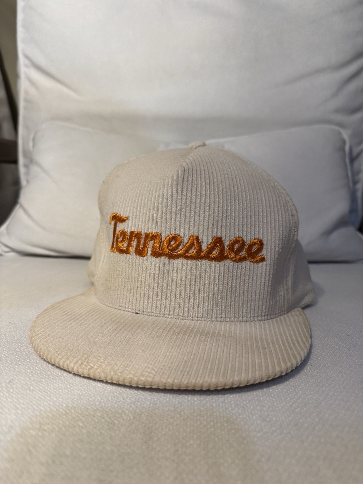 Vintage University Of Tennessee Volunteers Embroidered Hat Snapback AJD Corduroy Vintage University Of Tennessee Volunteers Embroidered Hat Snapback AJD Corduroy