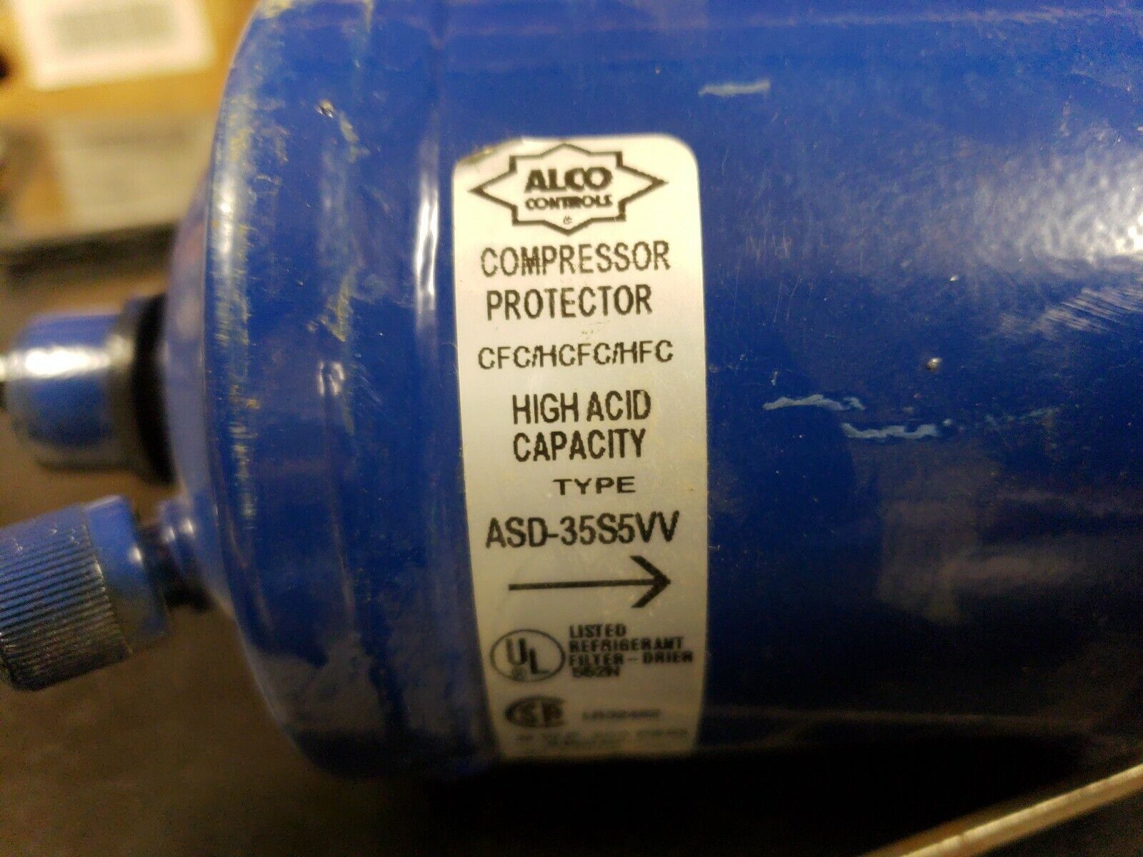 Alco Compressor Protector Suction Line Filter Drier 5/8\