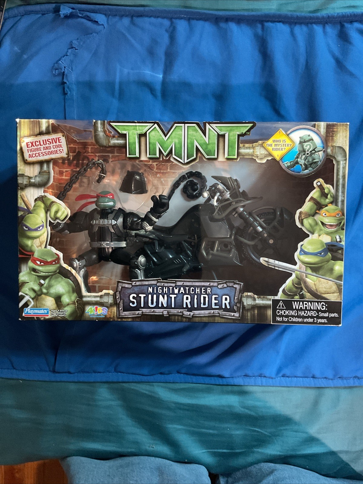 2007 PLAYMATE TMNT SEALED Nightwatcher Stunt Rider 2007 PLAYMATE TMNT SEALED Nightwatcher Stunt Rider