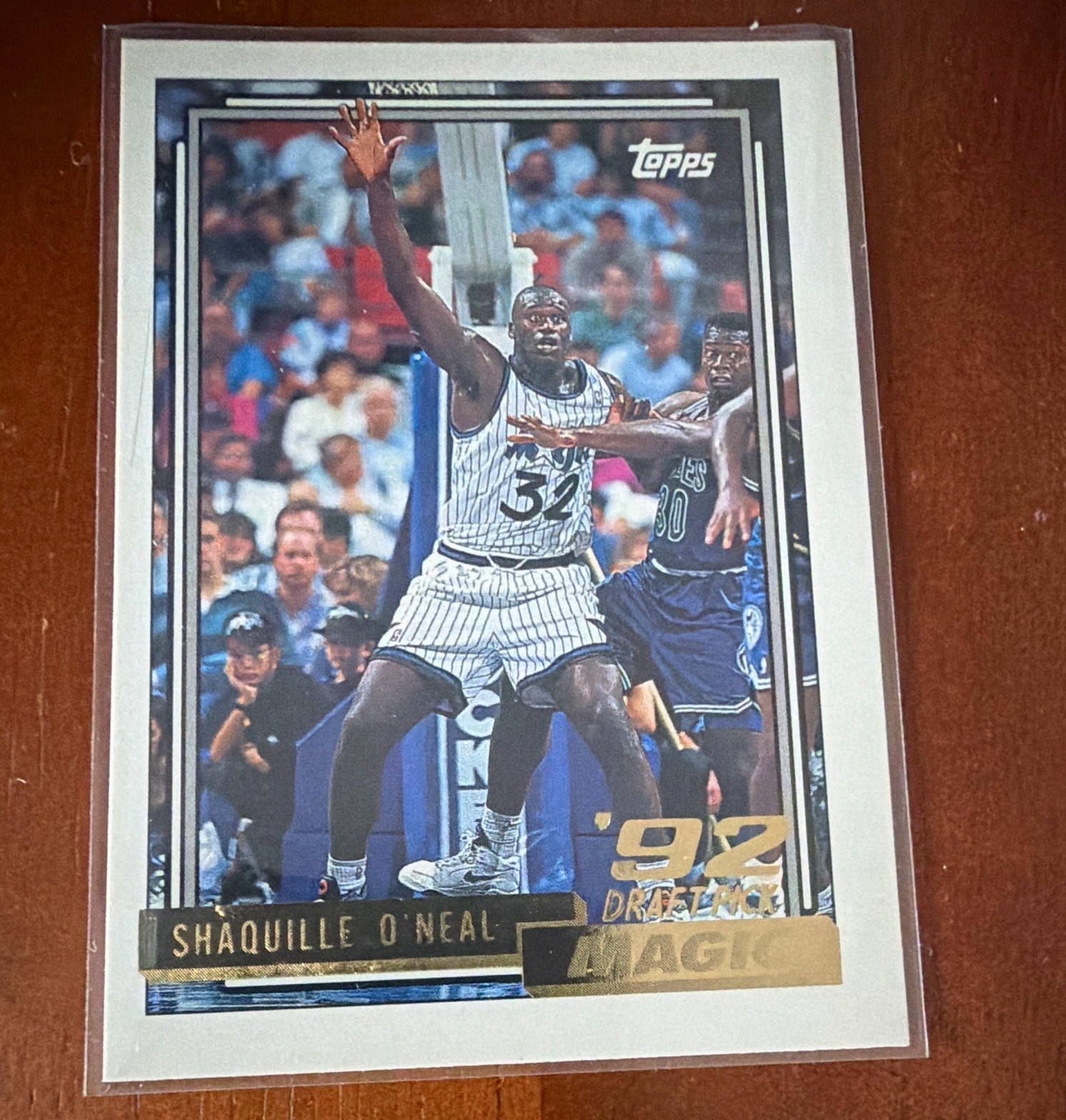 1992-93 Topps #362 Shaquille O\'Neal - Orlando Magic - Basketball NBA Draft Pick