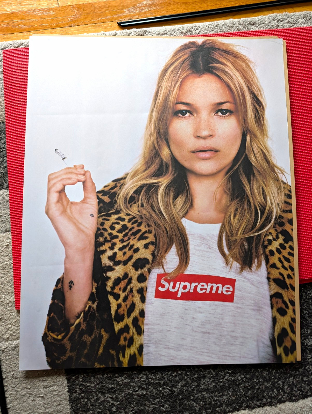 Supreme SS12 Kate Moss Poster 24x30 Supreme SS12 Kate Moss Poster 24x30