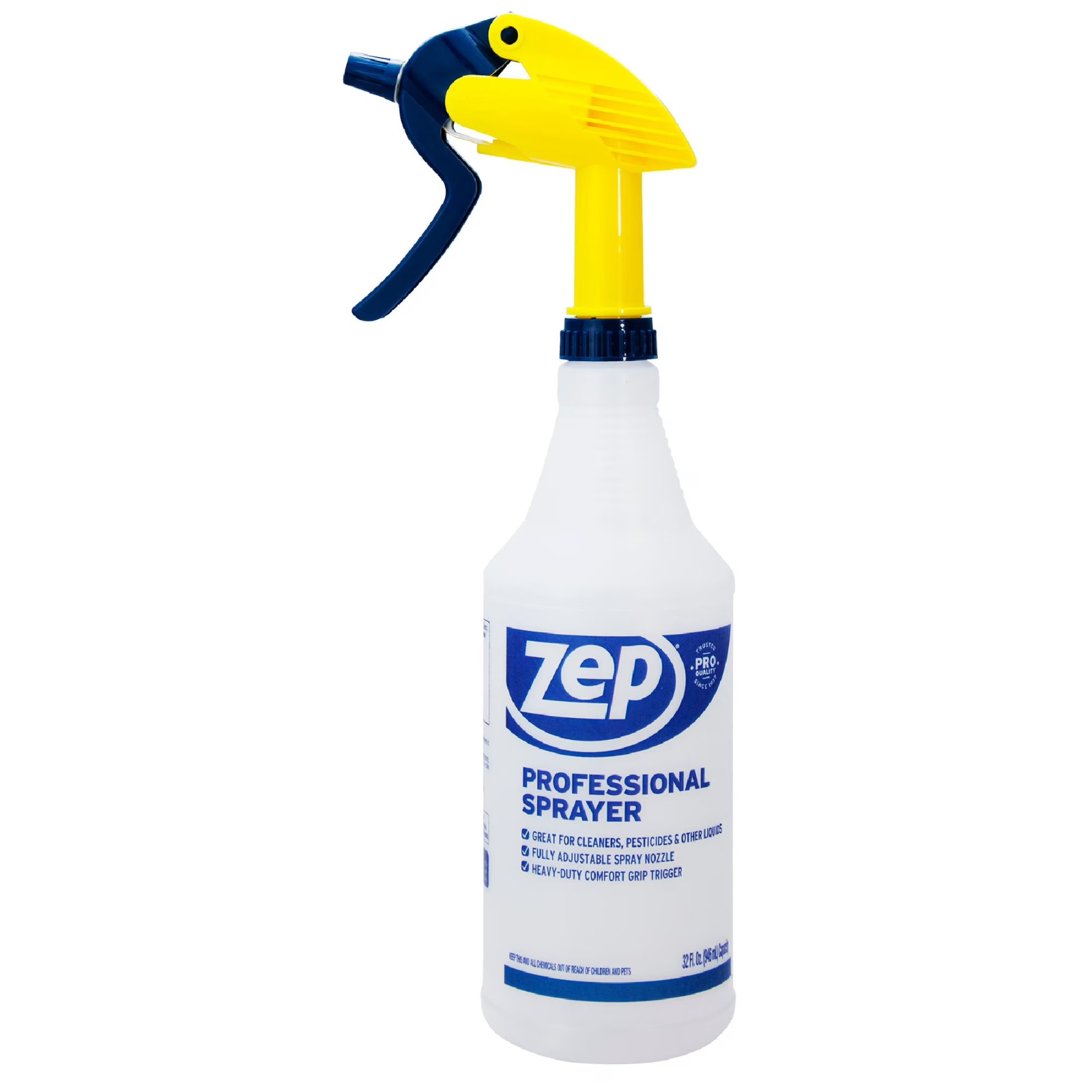 Zep Professional Cleaning Spray Bottle 32 oz Heavy Duty Adjustable Nozzle Zep Professional Cleaning Spray Bottle 32 oz Heavy Duty Adjustable Nozzle