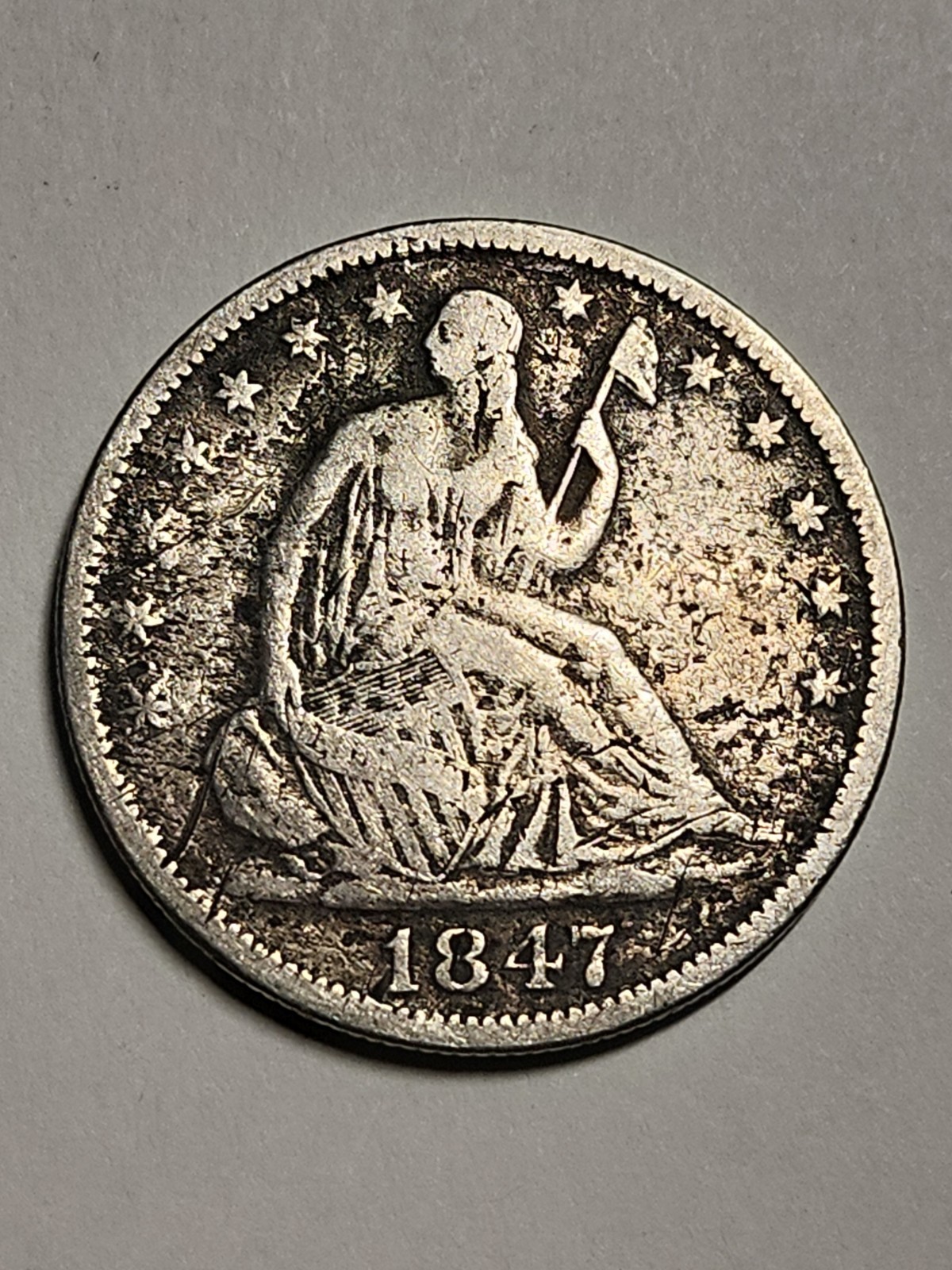 1847-O SEATED LIBERTY HALF DOLLAR ~ NICE VF ~ #1 1847-O SEATED LIBERTY HALF DOLLAR ~ NICE VF ~ #1