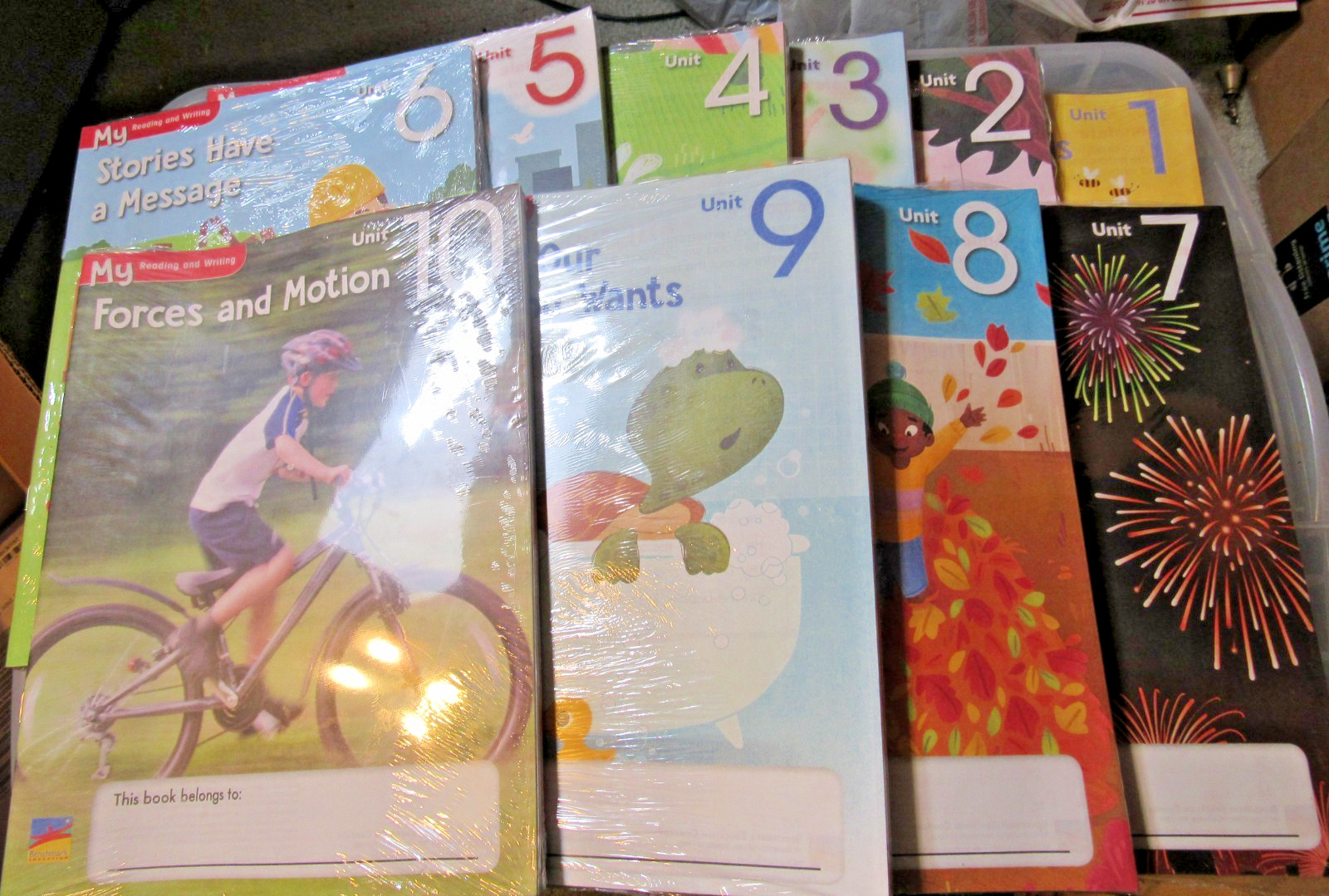 Benchmark My Reading & Writing Units 1-10 Set 5 Student Books New Sealed Benchmark My Reading & Writing Units 1-10 Set 5 Student Books New Sealed