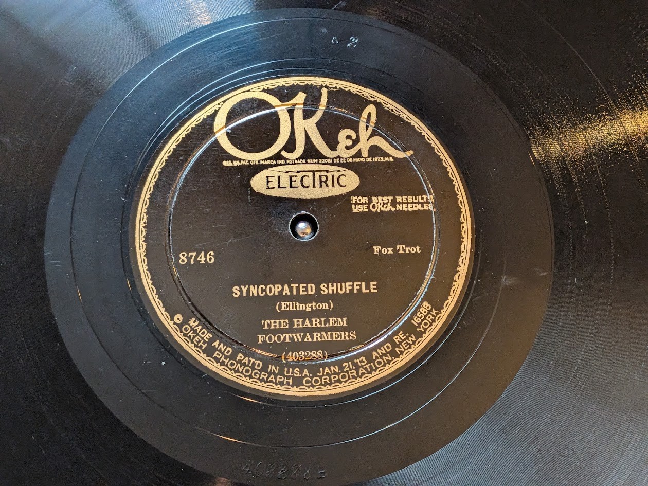 Harlem Footwarmers (Duke Ellington Cotton Club Orch), Okeh 8746 Jazz 78 E+