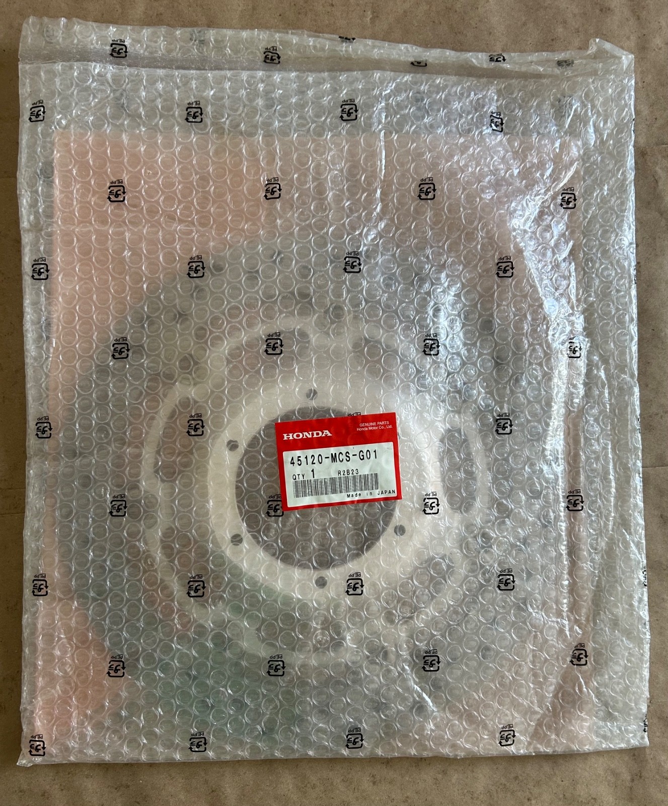 Genuine Honda OEM 45120-MCS-G01 Disk, R. Front Brake