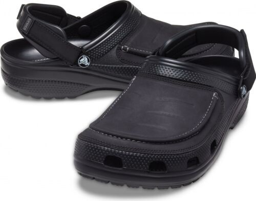 Crocs Yukon Vista II Clogs Mens Size 11- Black 207142-001 (7043)* Crocs Yukon Vista II Clogs Mens Size 11- Black 207142-001 (7043)*