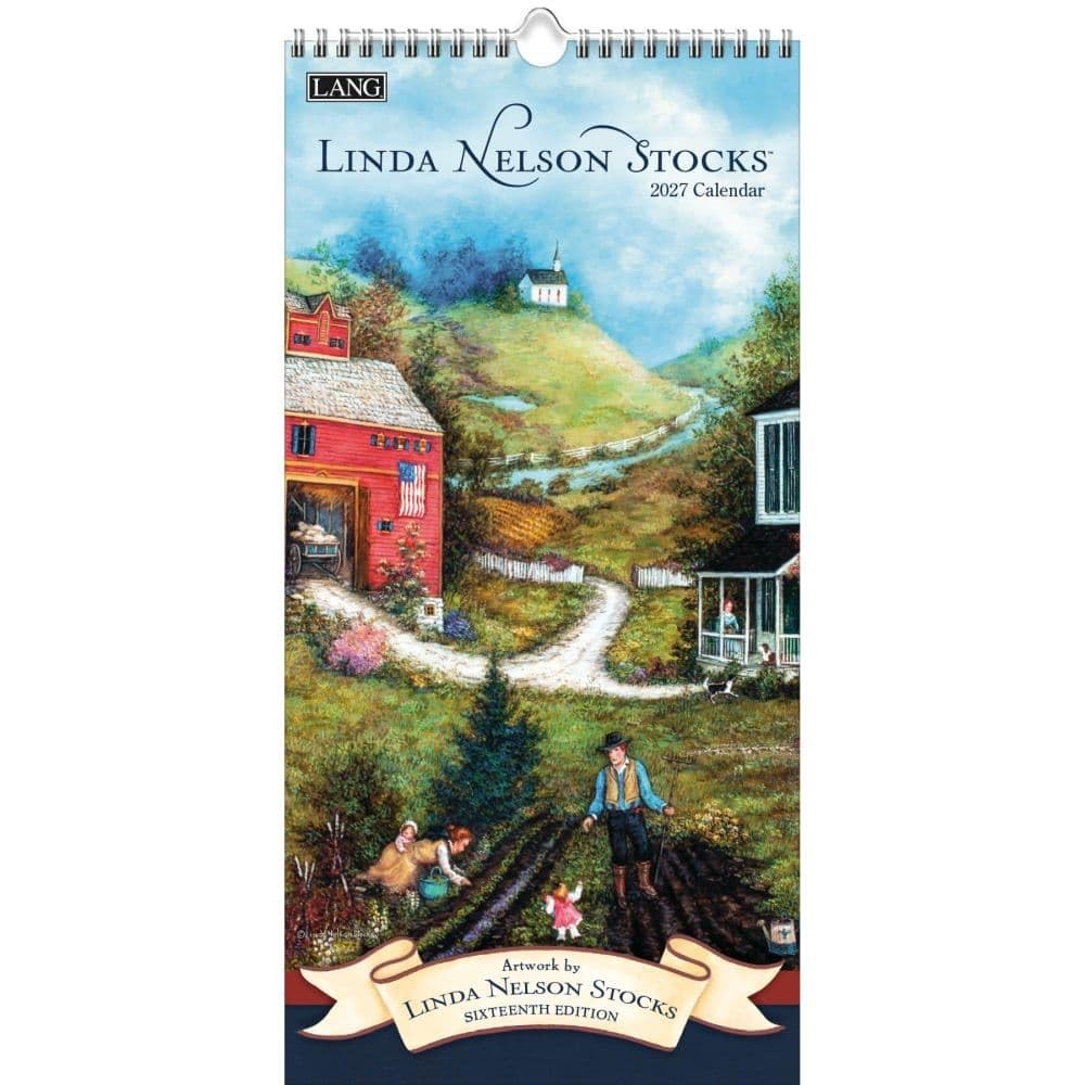 Lang Brands, LLC, Linda Nelson Stocks 2027 Vertical Wall Calendar Lang Brands, LLC, Linda Nelson Stocks 2027 Vertical Wall Calendar