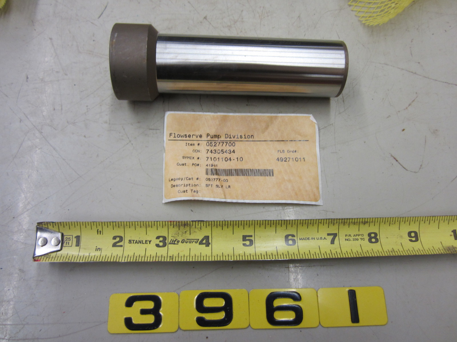 FLOWSERVE 052777000 INGERSOLL DRESSER 052777-00 SFT SLV LR FLOWSERVE 052777000 INGERSOLL DRESSER 052777-00 SFT SLV LR