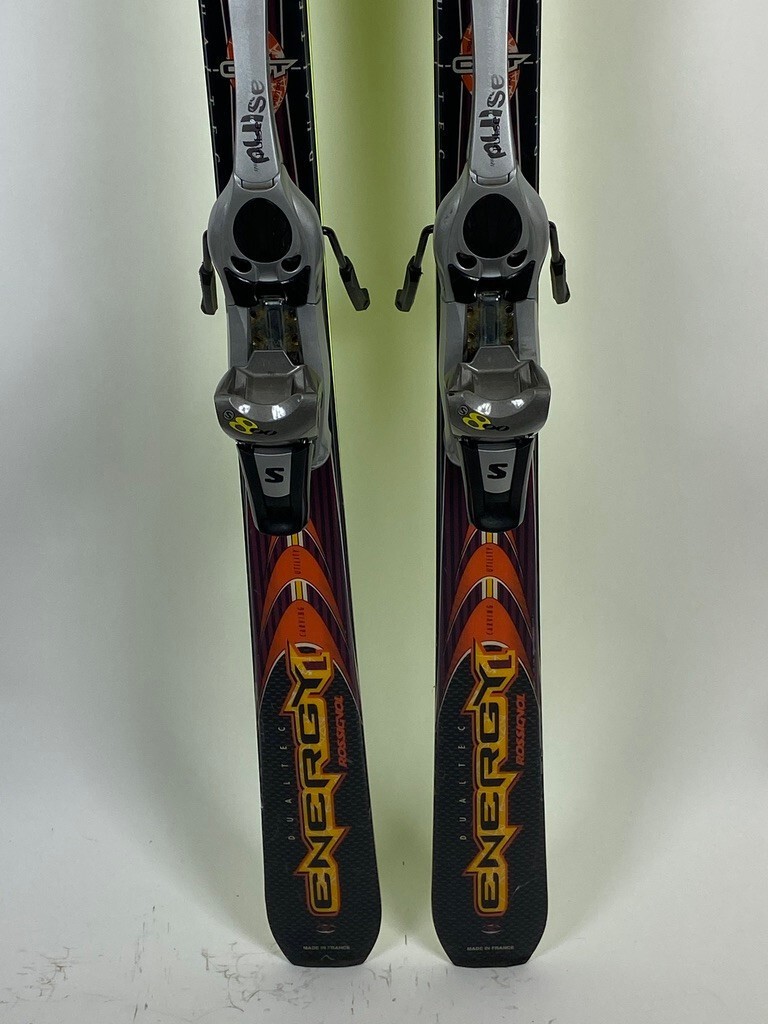 Rossignol Energy Dualtec 177 CM Skis Salomon Pulse S800 Bindings Carbon