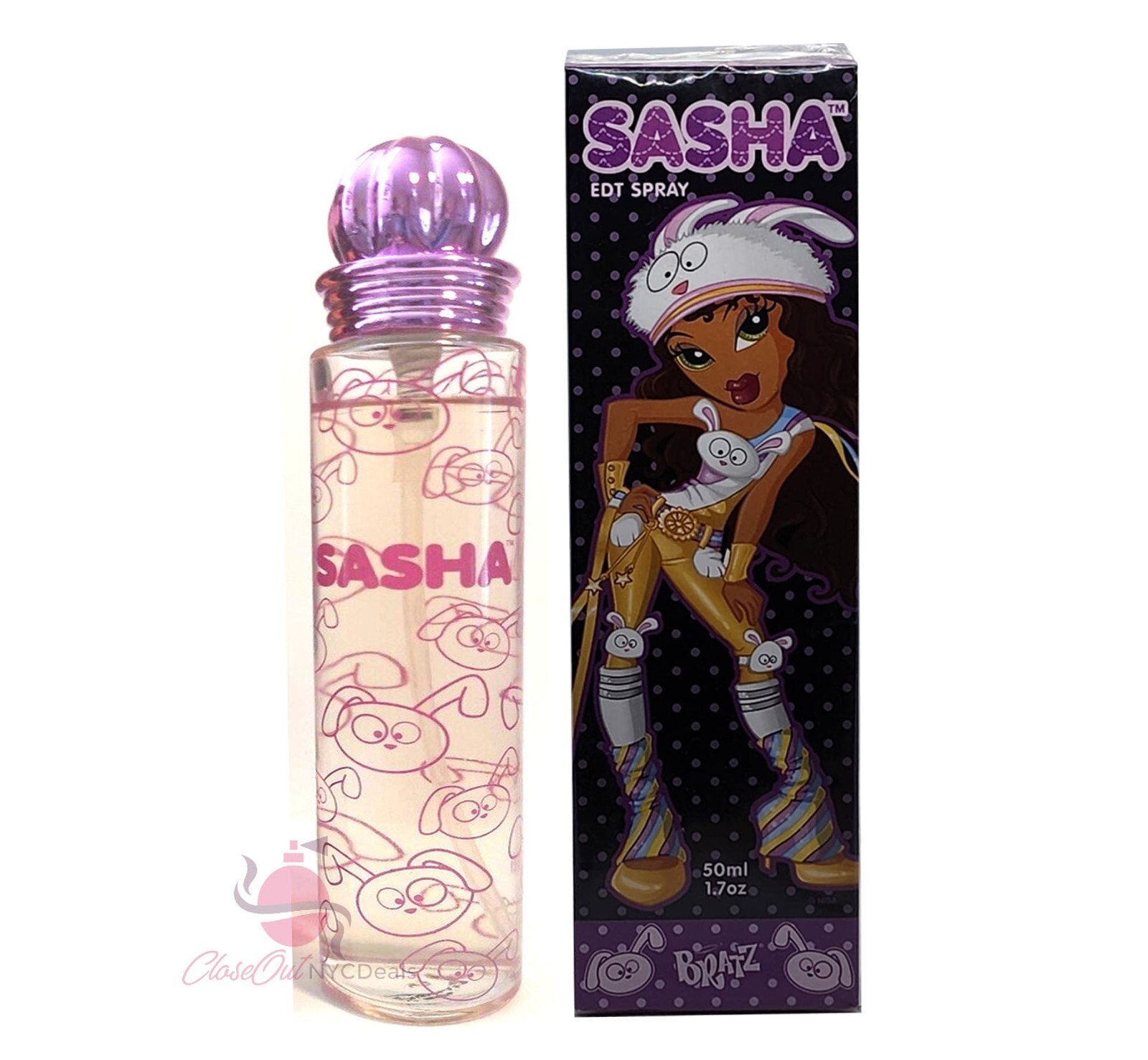 Sasha Perfume by Bratz 1.7 oz / 50 ml Eau De Toilette Spray for Women