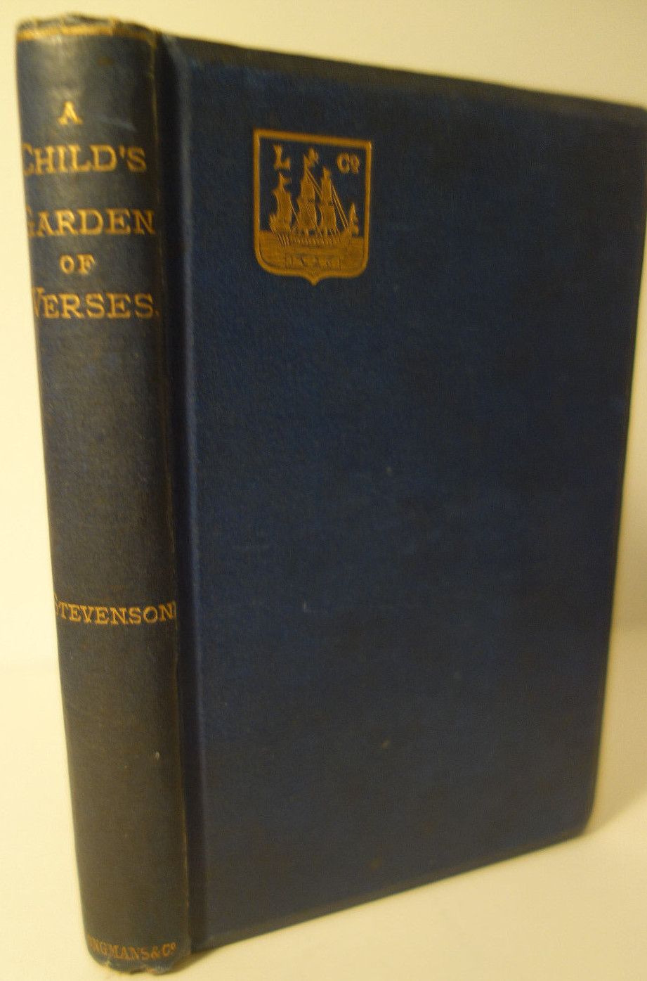 Stevenson Child\'s Garden of Verses 1885 2nd edition Longman\'s VG Stevenson Child\'s Garden of Verses 1885 2nd edition Longman\'s VG