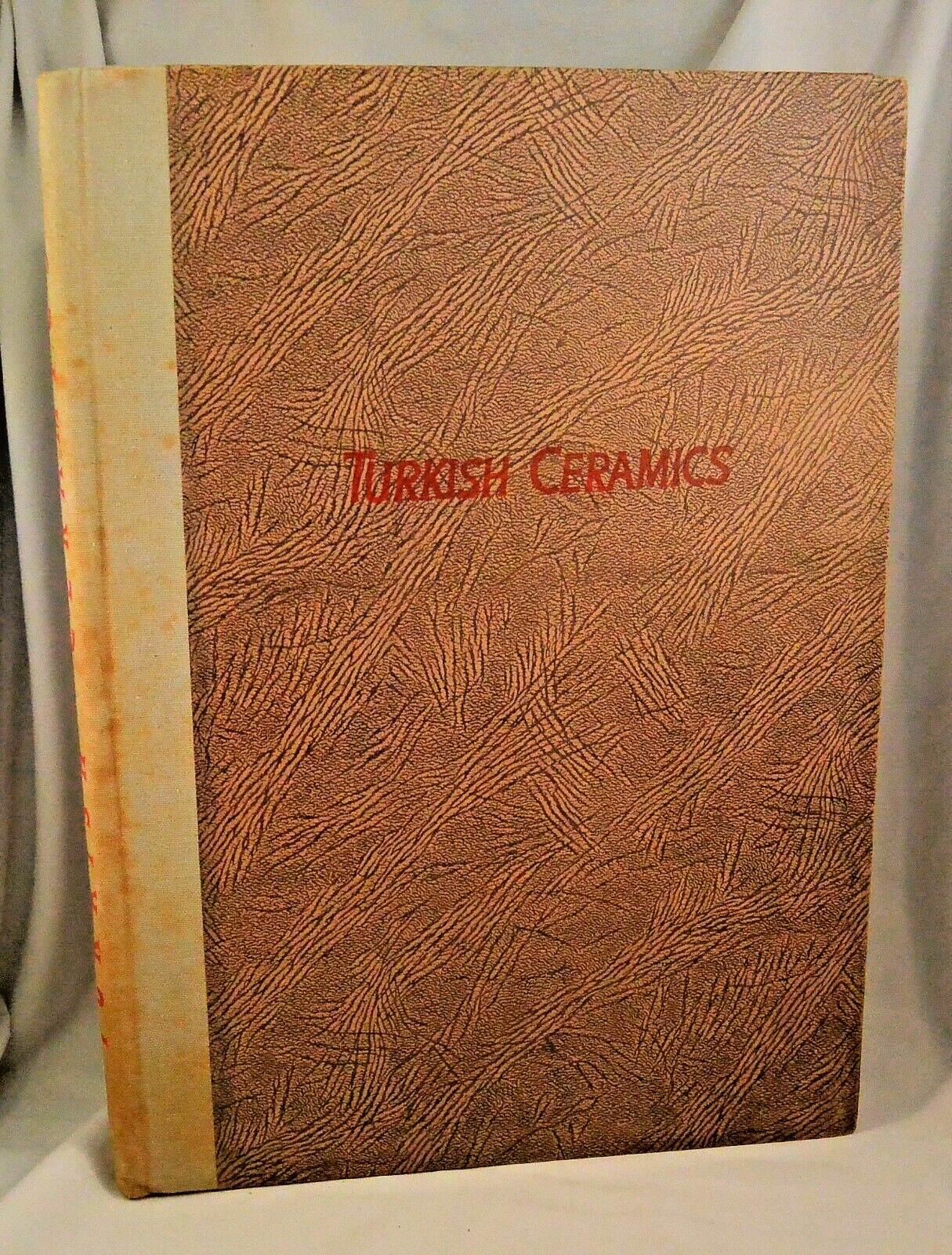 ANTIQUE TURKISH CERAMICS By Tahsin Oz Color Illustrated Turkey
