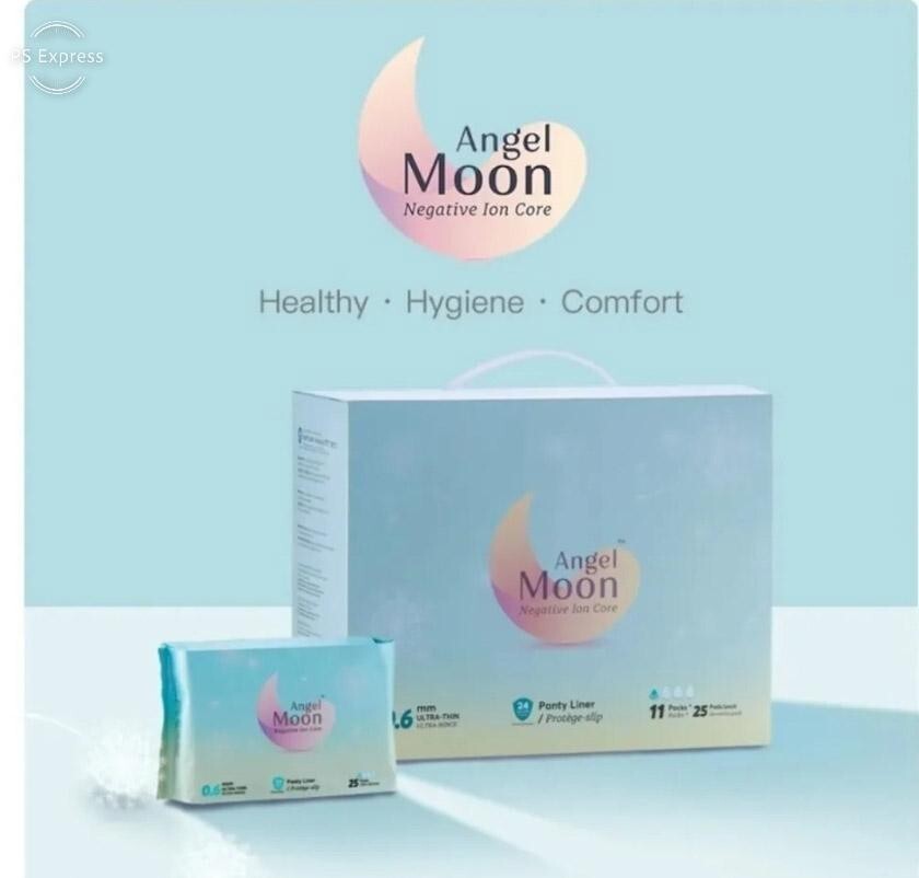 Angel Moon Panty Liner. Angel Moon Secret SET OF 11 PACKS Angel Moon Panty Liner. Angel Moon Secret SET OF 11 PACKS