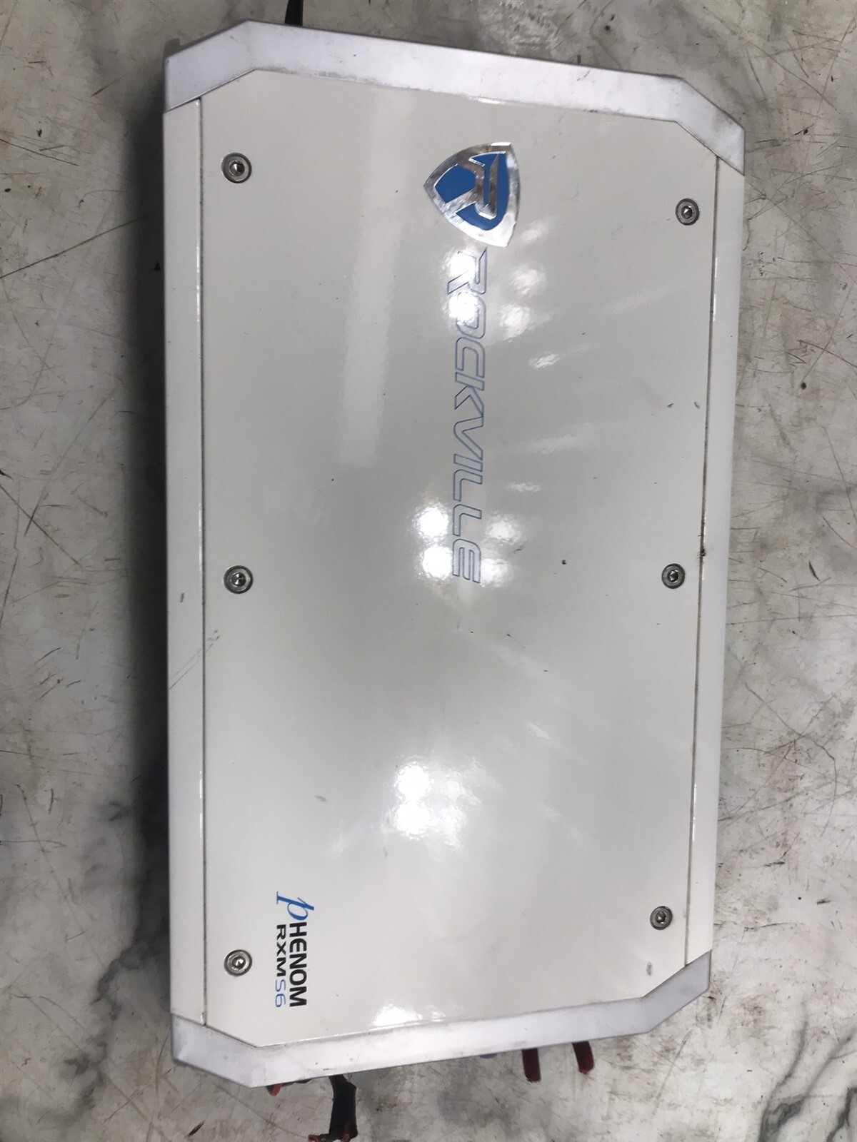 95 Crownline 225 Boat Rockville Phenom RXMS6 amp amplifier 