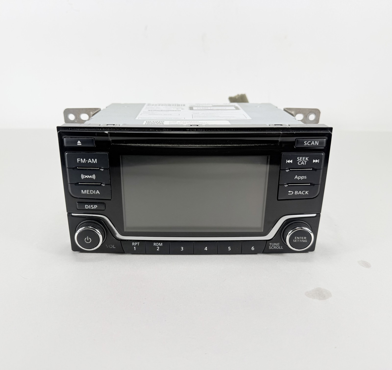 2015-2017 Nissan Versa Note Hatchback Radio CD Player 28185-9MB0A OEM 2015-2017 Nissan Versa Note Hatchback Radio CD Player 28185-9MB0A OEM