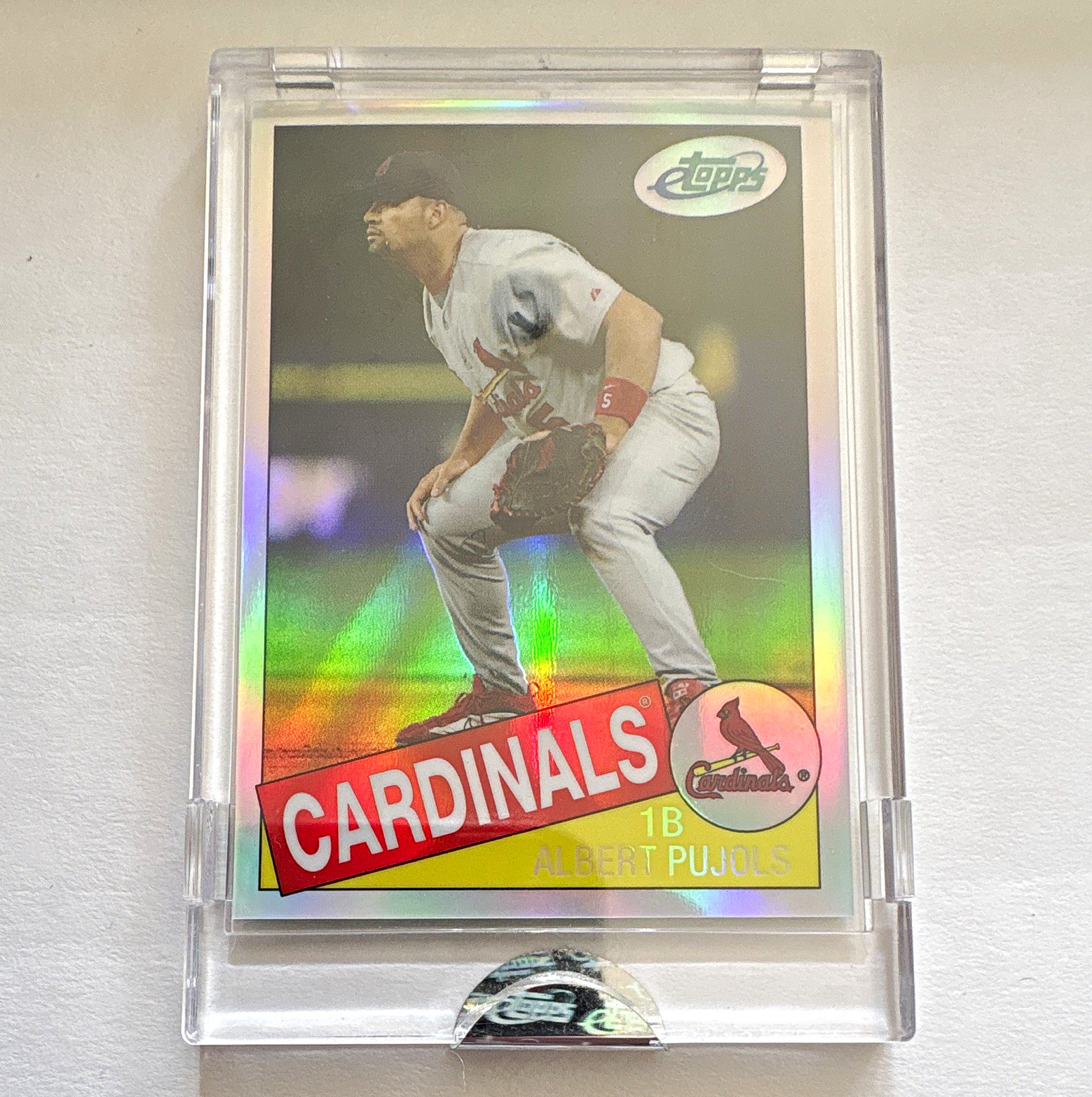 Topps 2007 eTopps Albert Pujols #43 Cardinals /999 Prospectus Serial # Topps 2007 eTopps Albert Pujols #43 Cardinals /999 Prospectus Serial #
