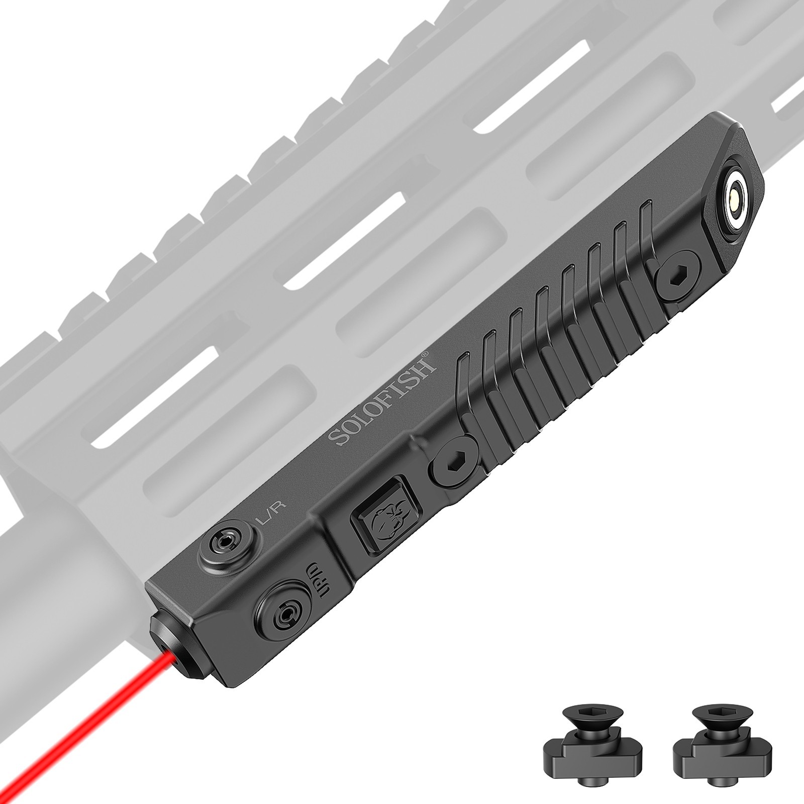 SOLOFISH Low Profile Green Laser Sight M-Lok Rail Magnetic Rechargeable SOLOFISH Low Profile Green Laser Sight M-Lok Rail Magnetic Rechargeable