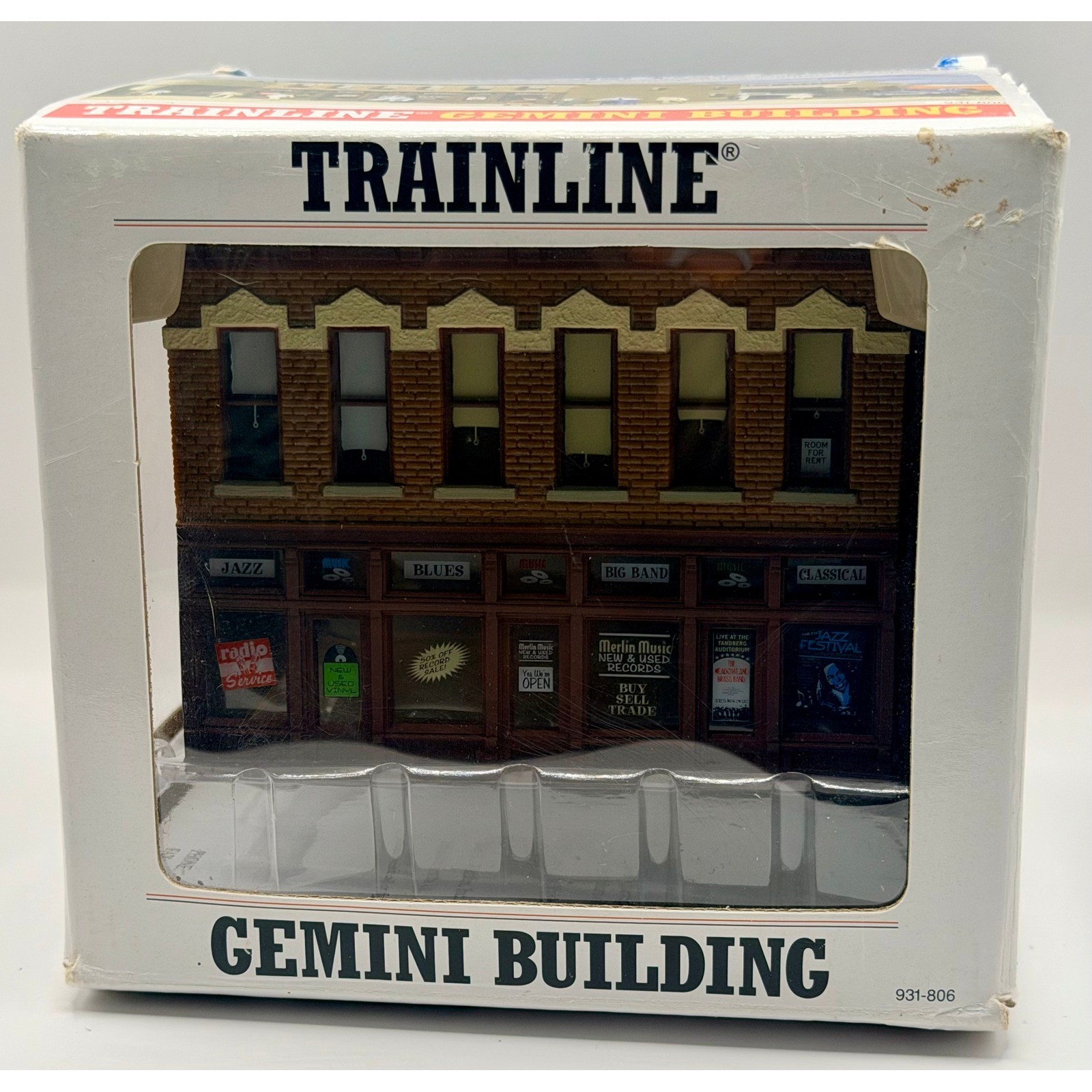 Walthers Trainline 931-806 Gemini Building HO Scale Assembled in Box Walthers Trainline 931-806 Gemini Building HO Scale Assembled in Box