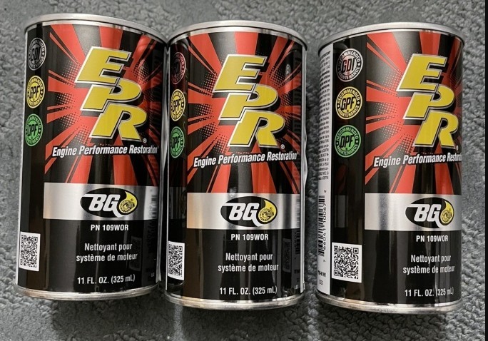 SET OF 3 CANS BG EPR Engine Performance Restoration PN109 11OZ SET OF 3 CANS BG EPR Engine Performance Restoration PN109 11OZ
