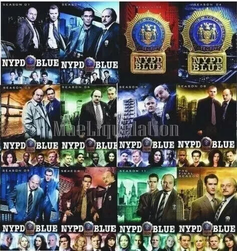 NYPD BLUE the Complete Series Seasons 1-12 DVD SET NYPD BLUE the Complete Series Seasons 1-12 DVD SET
