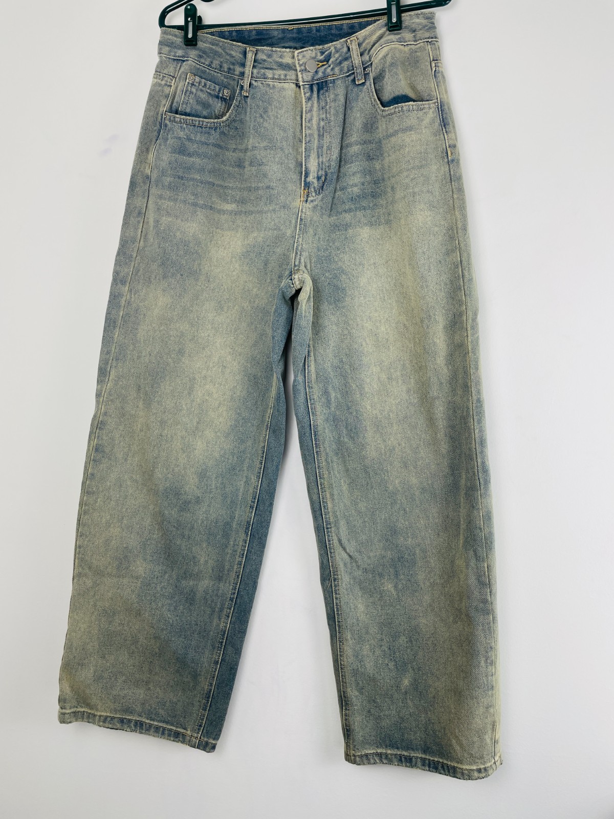 Dazy Wide Leg Baggy Jeans Women\'s XL Distressed Light Wash New In Packaging Dazy Wide Leg Baggy Jeans Women\'s XL Distressed Light Wash New In Packaging