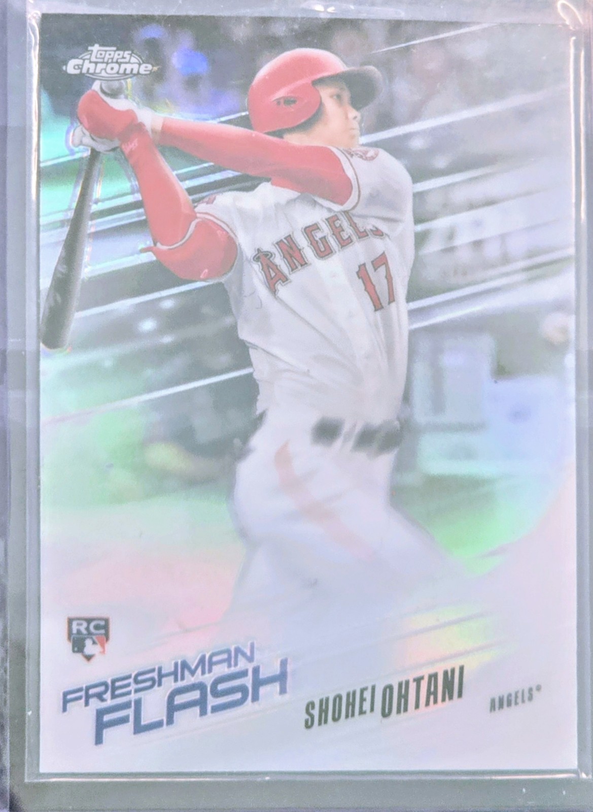2018 Topps Chrome - Freshman Flash Shohei Ohtani #FF-1 (RC) 2018 Topps Chrome - Freshman Flash Shohei Ohtani #FF-1 (RC)
