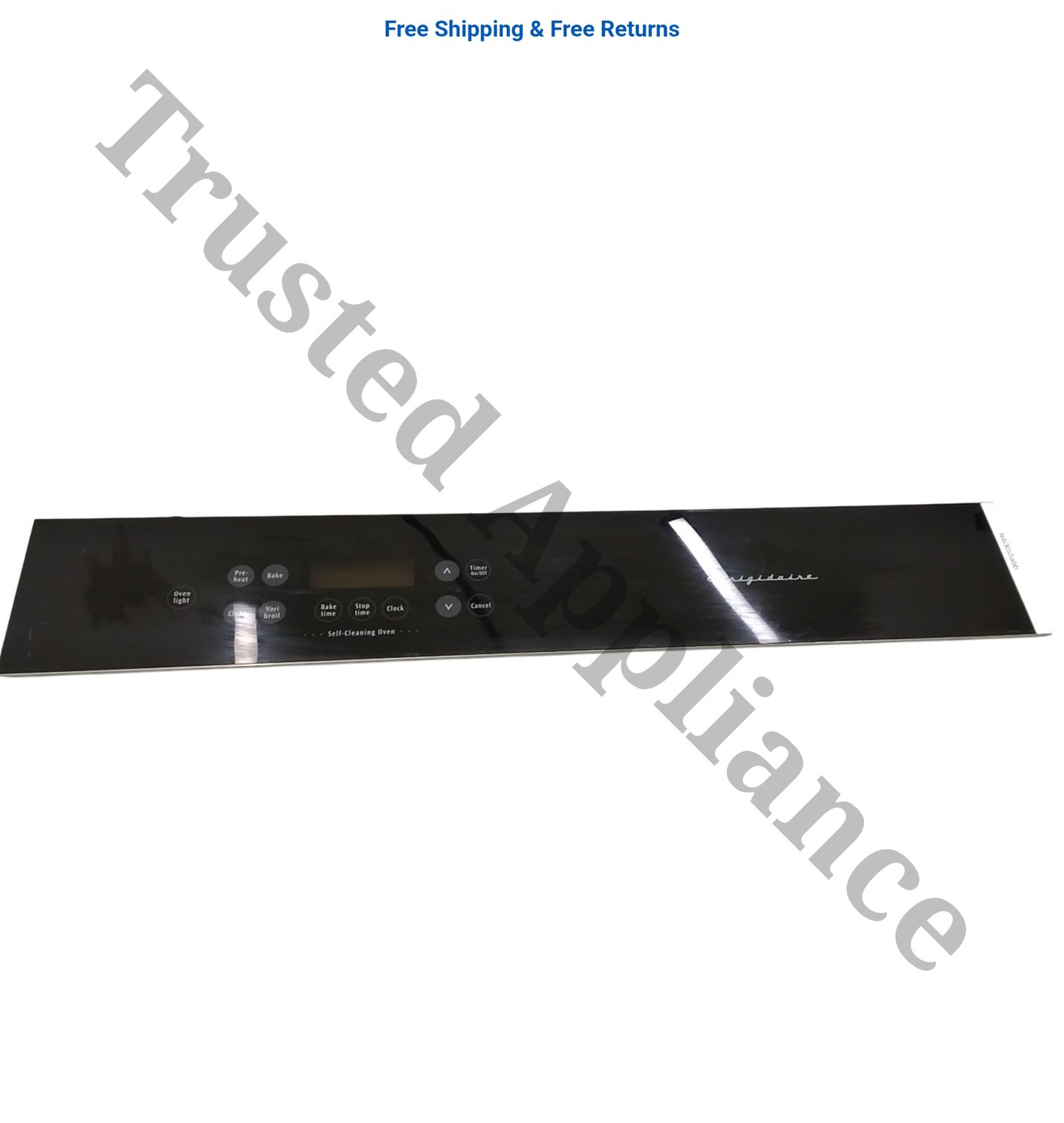 OEM Electrolux 318030140 Oven Control Panel stainless