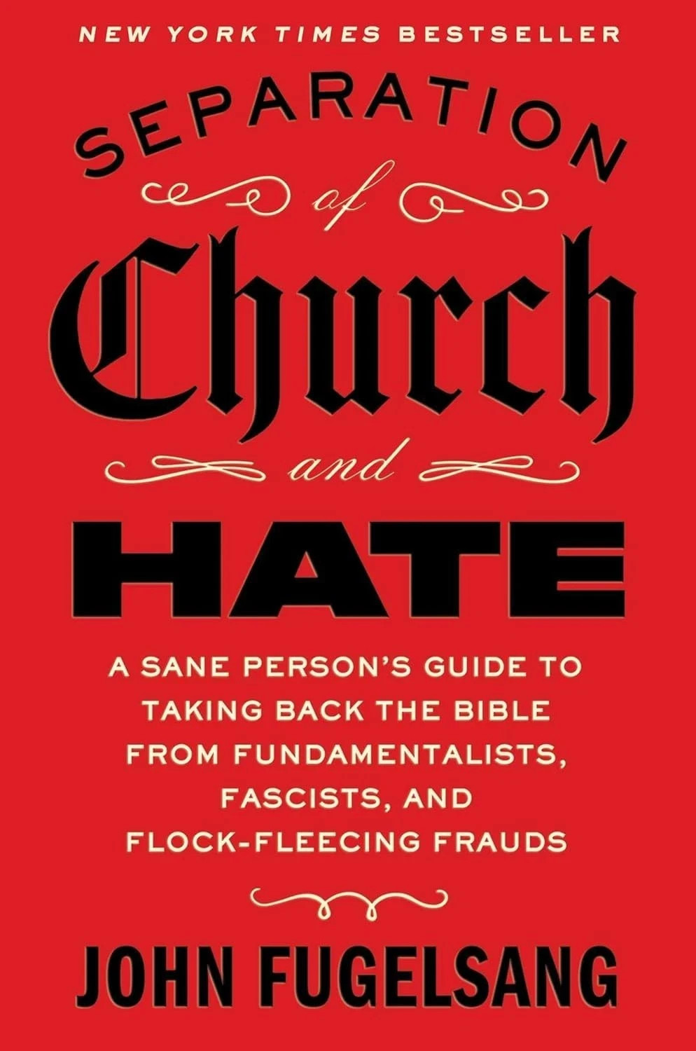 Separation of Church and Hate By John Fugelsang Paperback Brand New Separation of Church and Hate By John Fugelsang Paperback Brand New