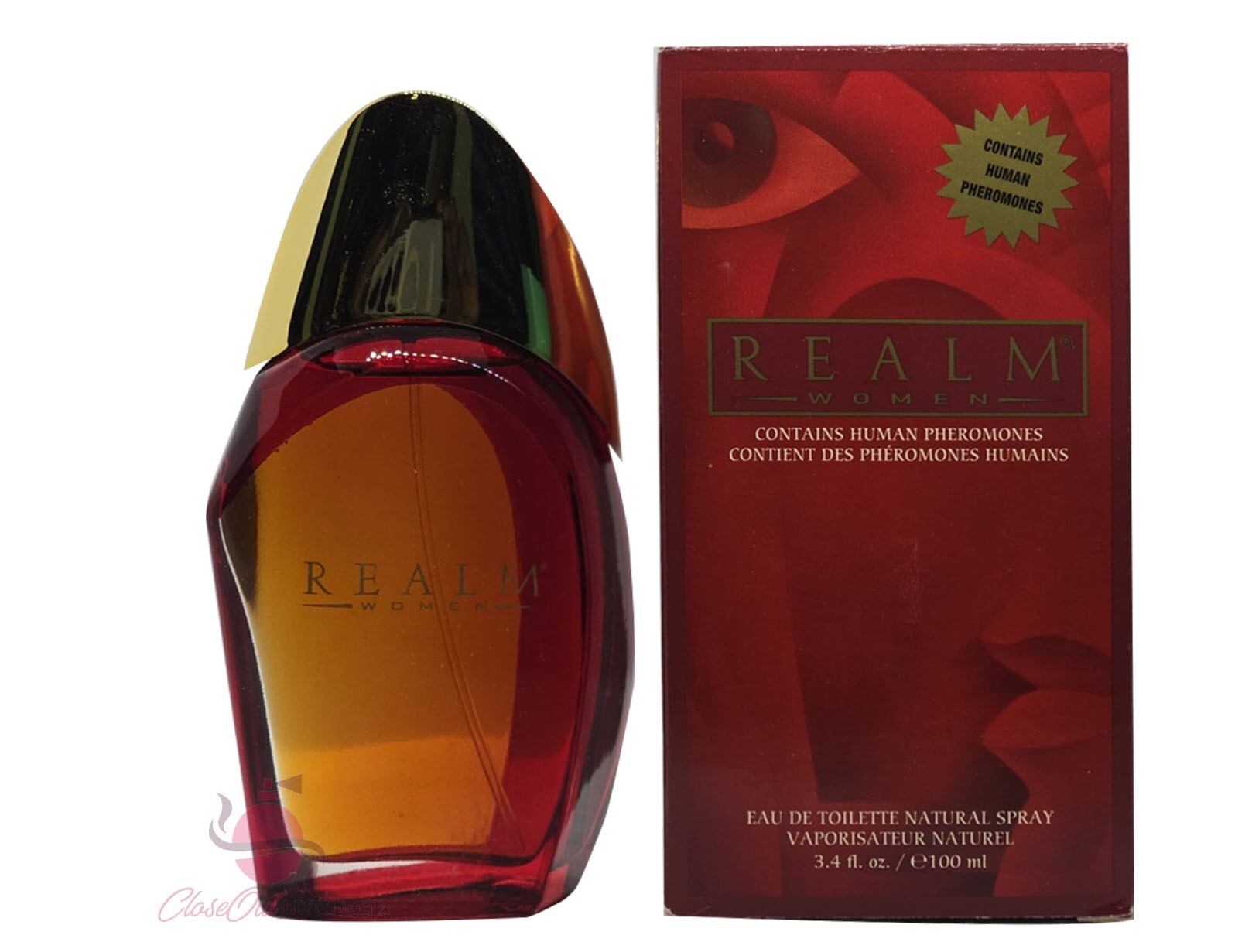 Realm Women Perfume 3.4 oz / 100 ml EDT Spray for Women * RARE * * VINTAGE*