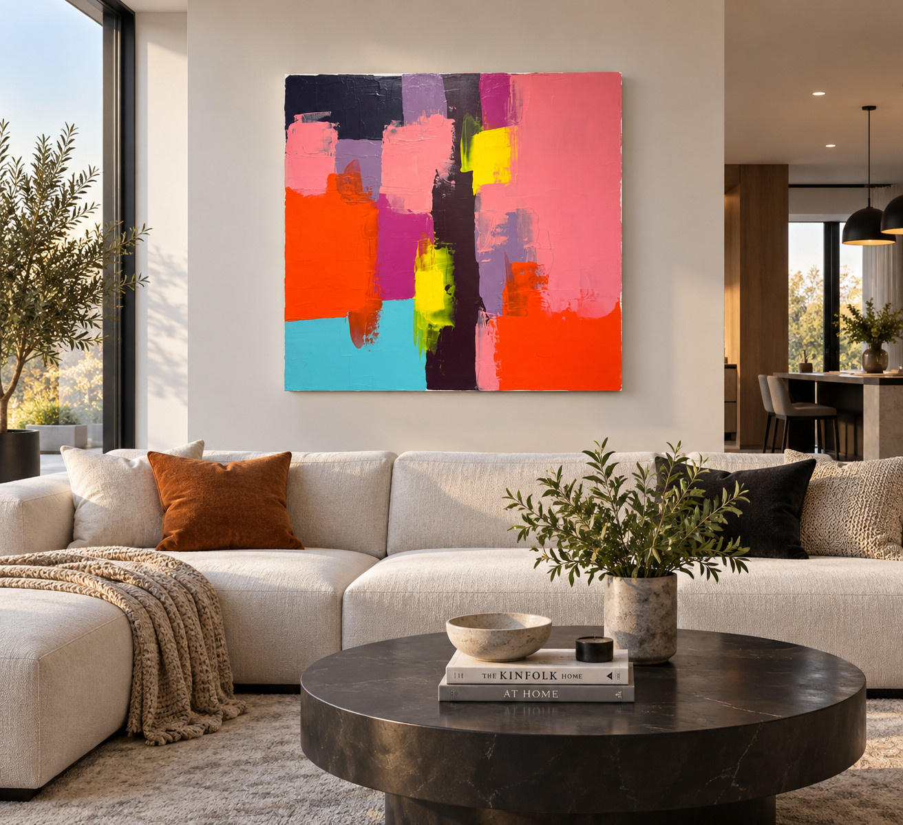 Original Abstract Painting on Canvas | Hand Painted Textured Contemporary Art Original Abstract Painting on Canvas | Hand Painted Textured Contemporary Art