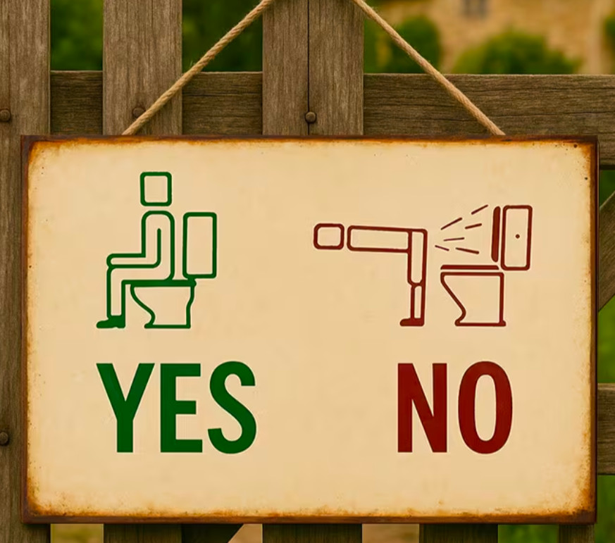 Crude Funny Bathroom Sign Wood Prank Childish Adult Humor Message Crude Funny Bathroom Sign Wood Prank Childish Adult Humor Message
