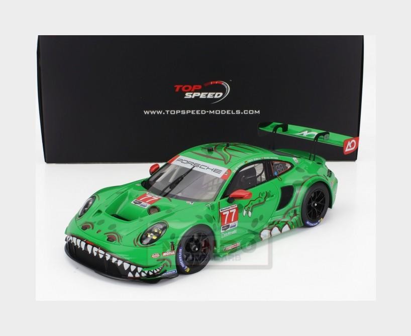 1:18 TRUESCALE Porsche 911 992 Gt3 #77 Gtd Pro Class Imsa Daytona 2024 TS0582 MM 1:18 TRUESCALE Porsche 911 992 Gt3 #77 Gtd Pro Class Imsa Daytona 2024 TS0582 MM