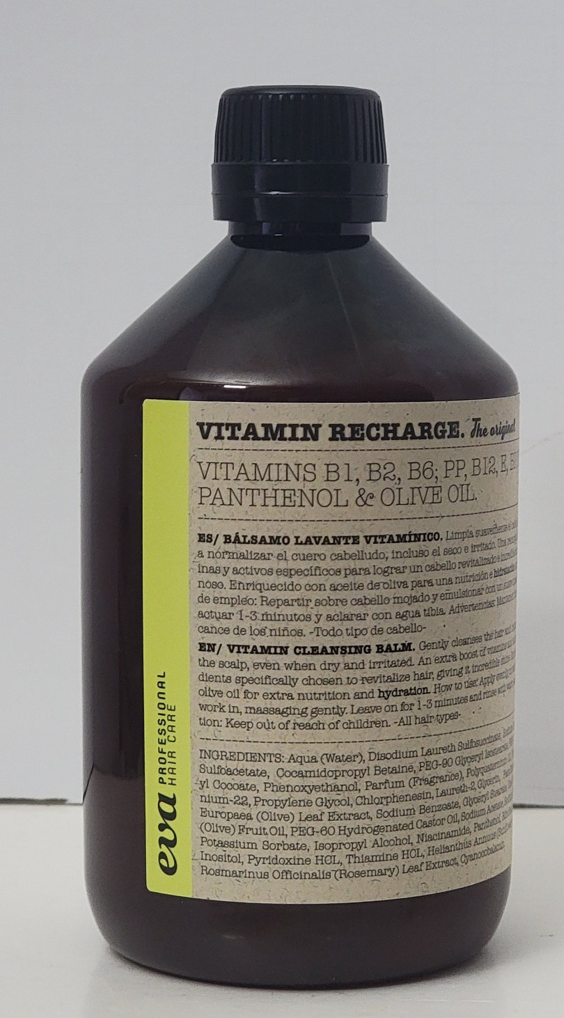 EVA PROFESSIONAL HAIR CARE VITAMIN RECHARGE THE ORIGINAL 16.9 fl oz SEALED EVA PROFESSIONAL HAIR CARE VITAMIN RECHARGE THE ORIGINAL 16.9 fl oz SEALED