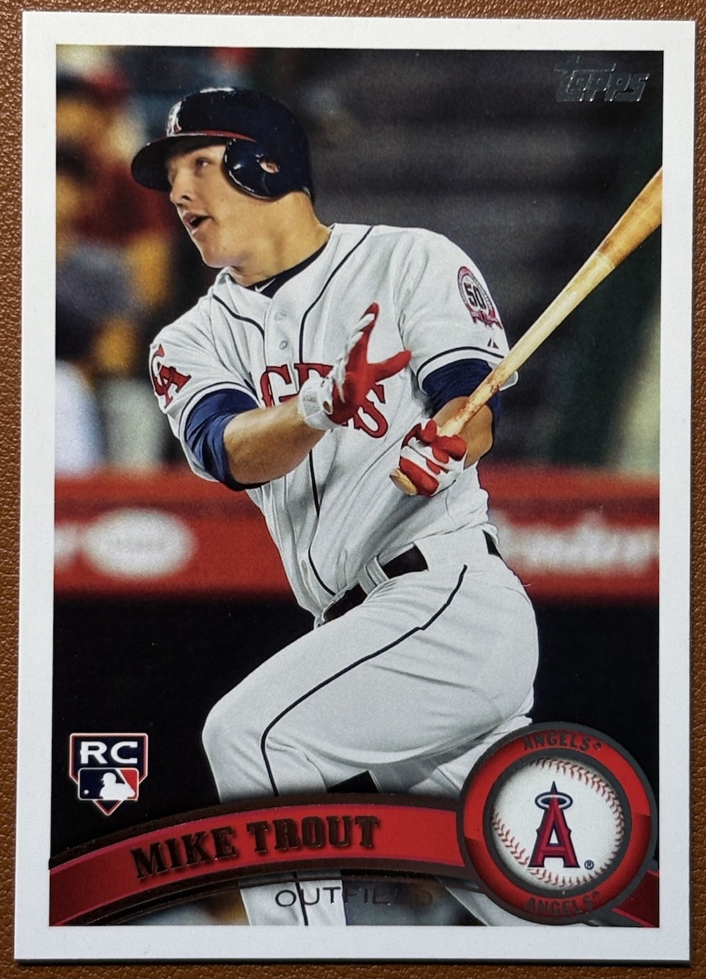 2011 Topps Update Series Mike Trout #US175 (RC) Angels 2011 Topps Update Series Mike Trout #US175 (RC) Angels