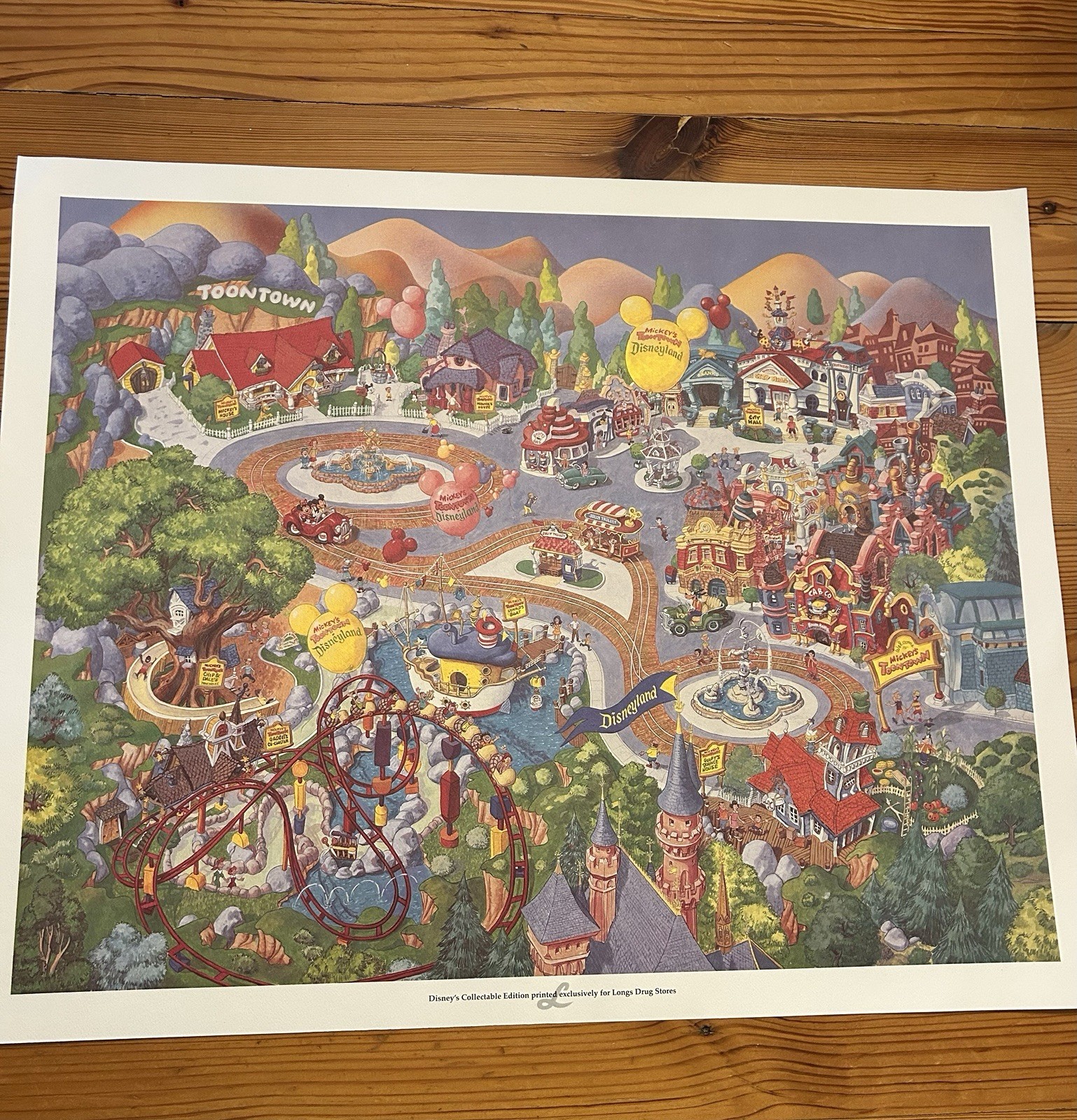 Charles Boyer 1989 Toontown Lithograph Poster 20x25 Charles Boyer 1989 Toontown Lithograph Poster 20x25