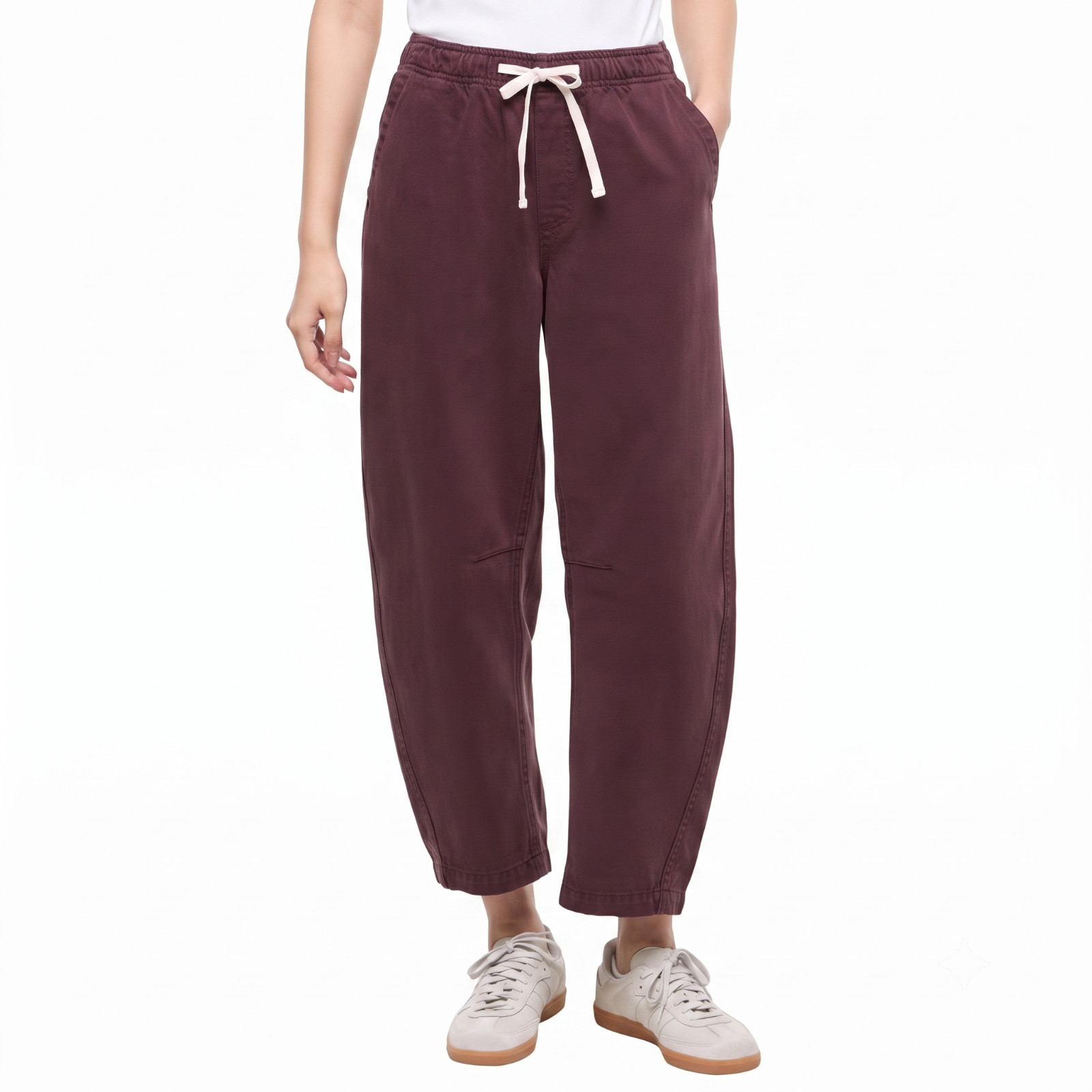 Gap Women's Heavyweight Pull-On Pant Drawcord Elastic Waist Pockets XS-XXL Gap Women's Heavyweight Pull-On Pant Drawcord Elastic Waist Pockets XS-XXL