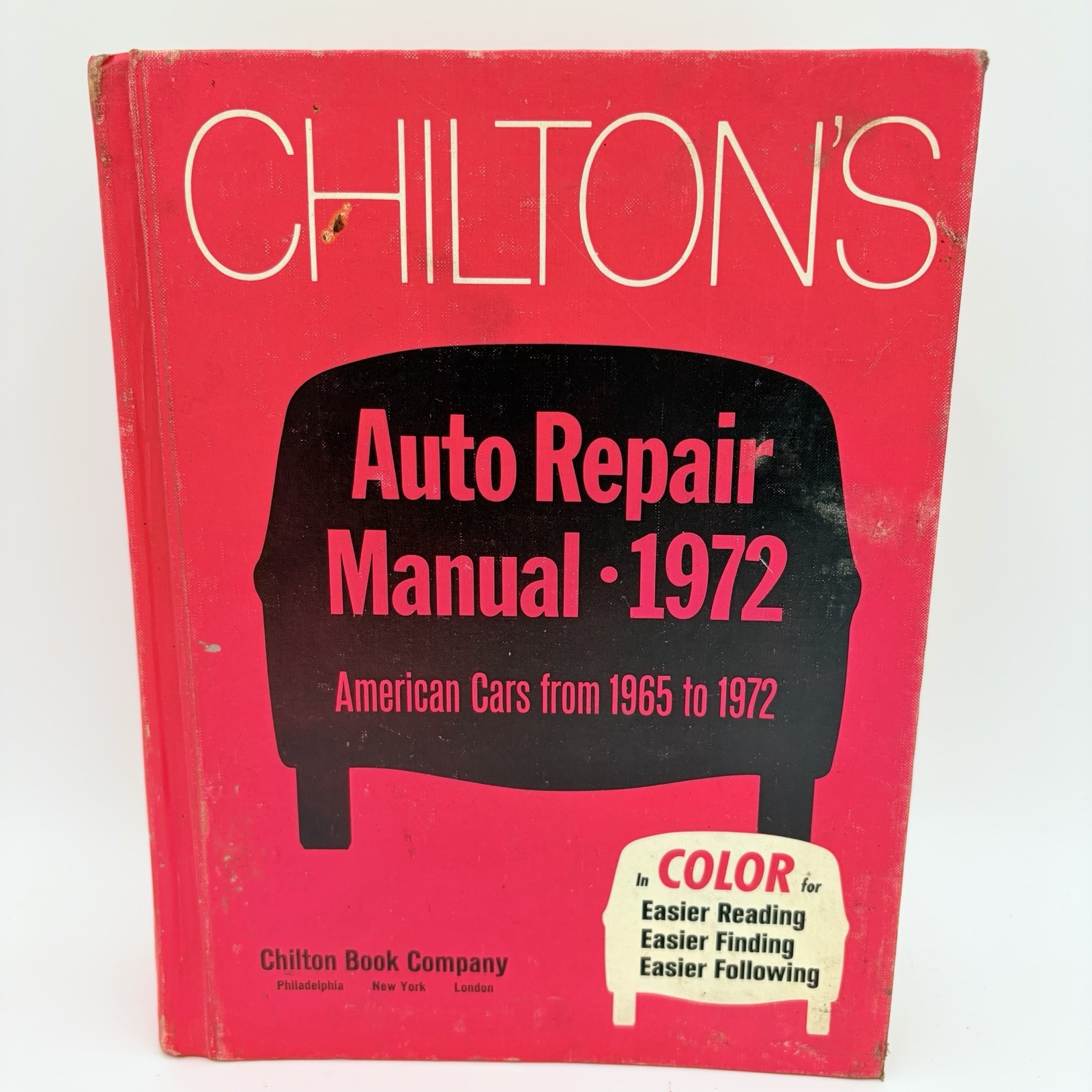 Chiltons 1972 Auto Repair Manual American Cars 1965 To 1972  #5646 Vintage Auto