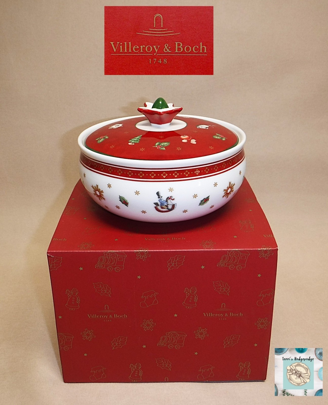 Villeroy & Boch Toy\'s Delight Covered Sugar Bowl