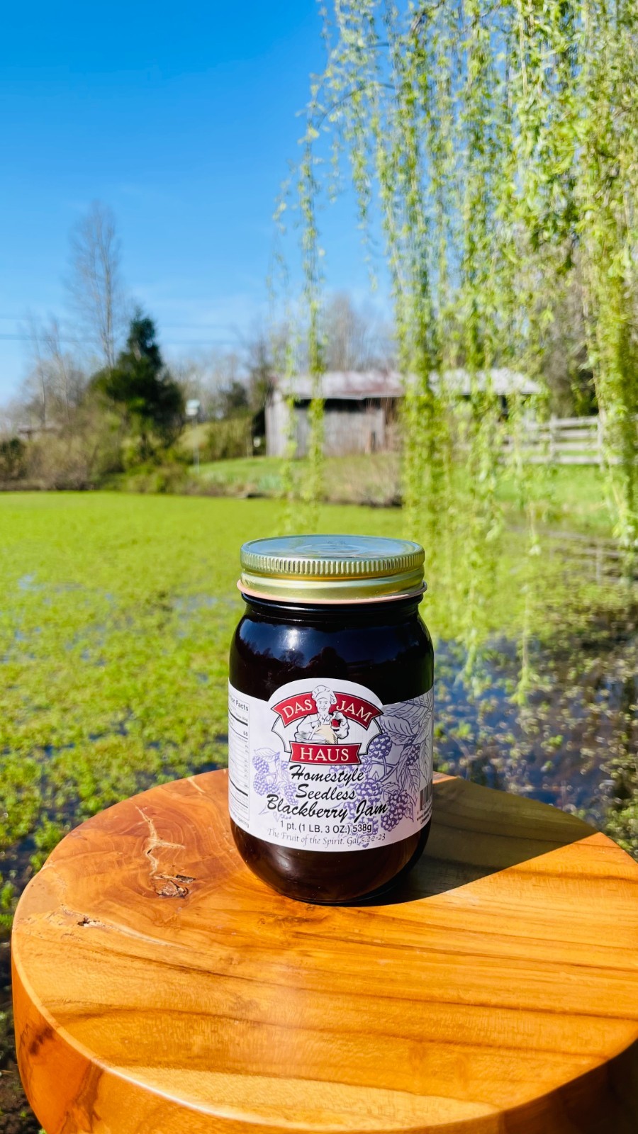 DAS Jam Haus Homestyle Seedless Blackberry Jam