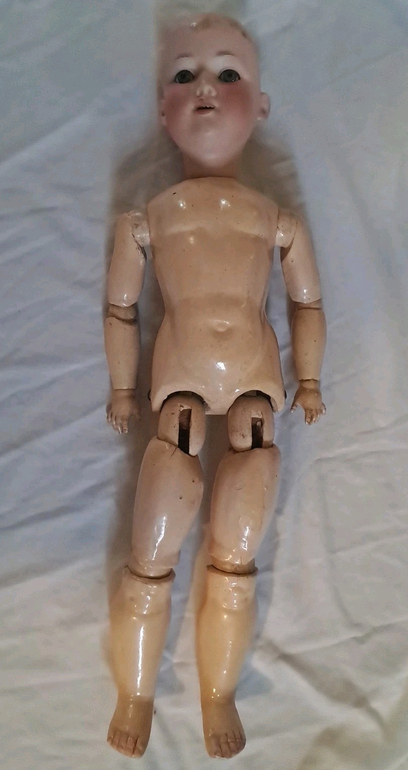 23 In Antique Armand Marseille Germany 390 A 6 1/2 M Bisque Head Doll 23 In Antique Armand Marseille Germany 390 A 6 1/2 M Bisque Head Doll
