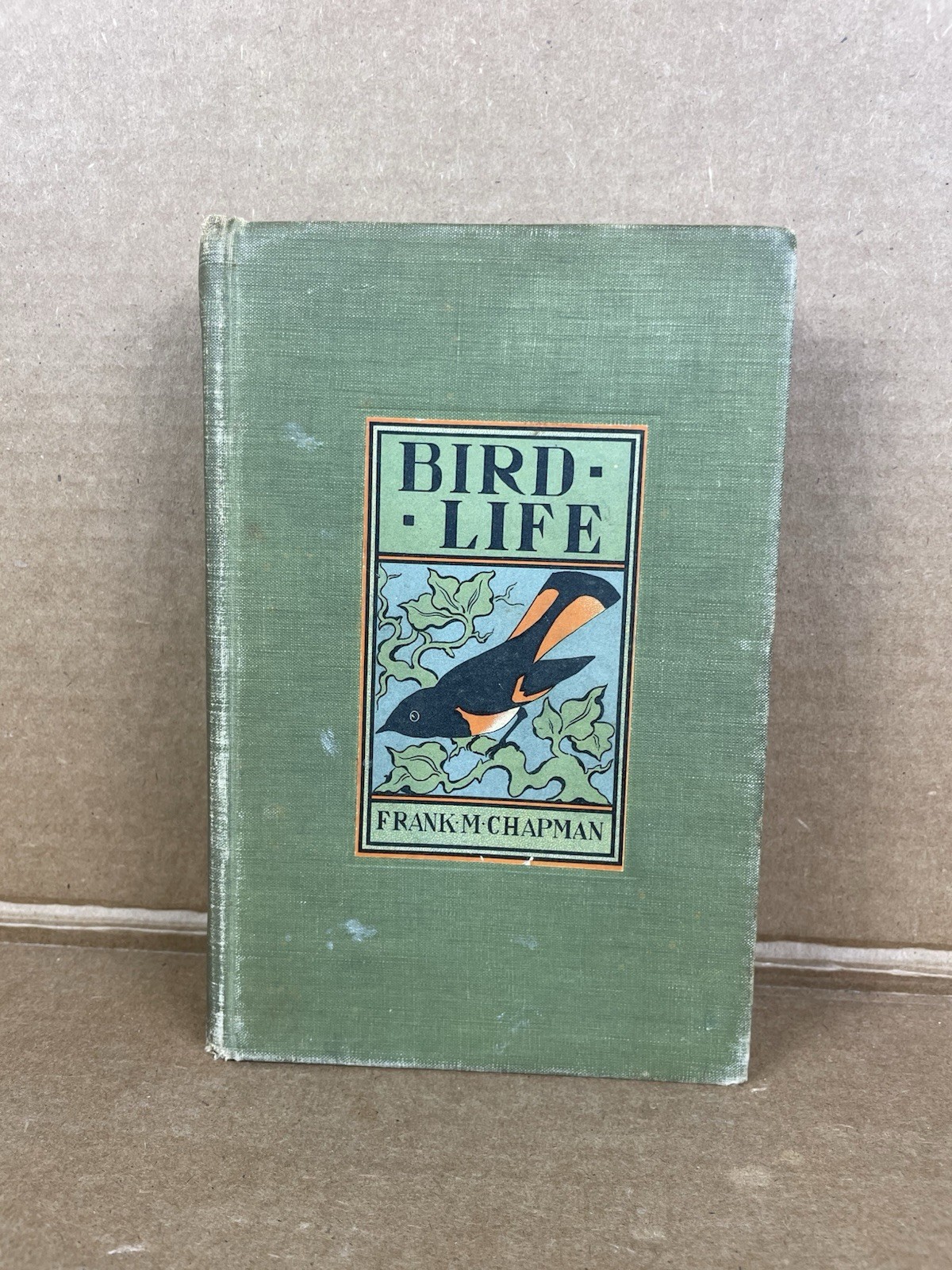 1901 Bird-Life Frank M. Chapman Antique Bird Book 75 Color Plates Hardcover 1901 Bird-Life Frank M. Chapman Antique Bird Book 75 Color Plates Hardcover