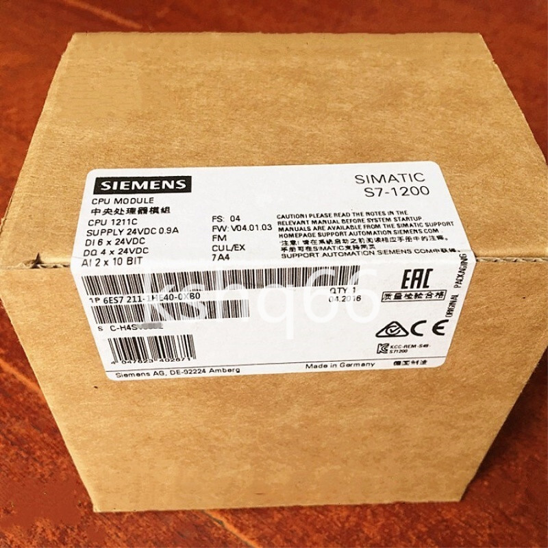 1P Siemens 6ES7 211-1HE40-0XB0 6ES7211-1HE40-0XB0 S7-1200 New Fast Delivery 1P Siemens 6ES7 211-1HE40-0XB0 6ES7211-1HE40-0XB0 S7-1200 New Fast Delivery