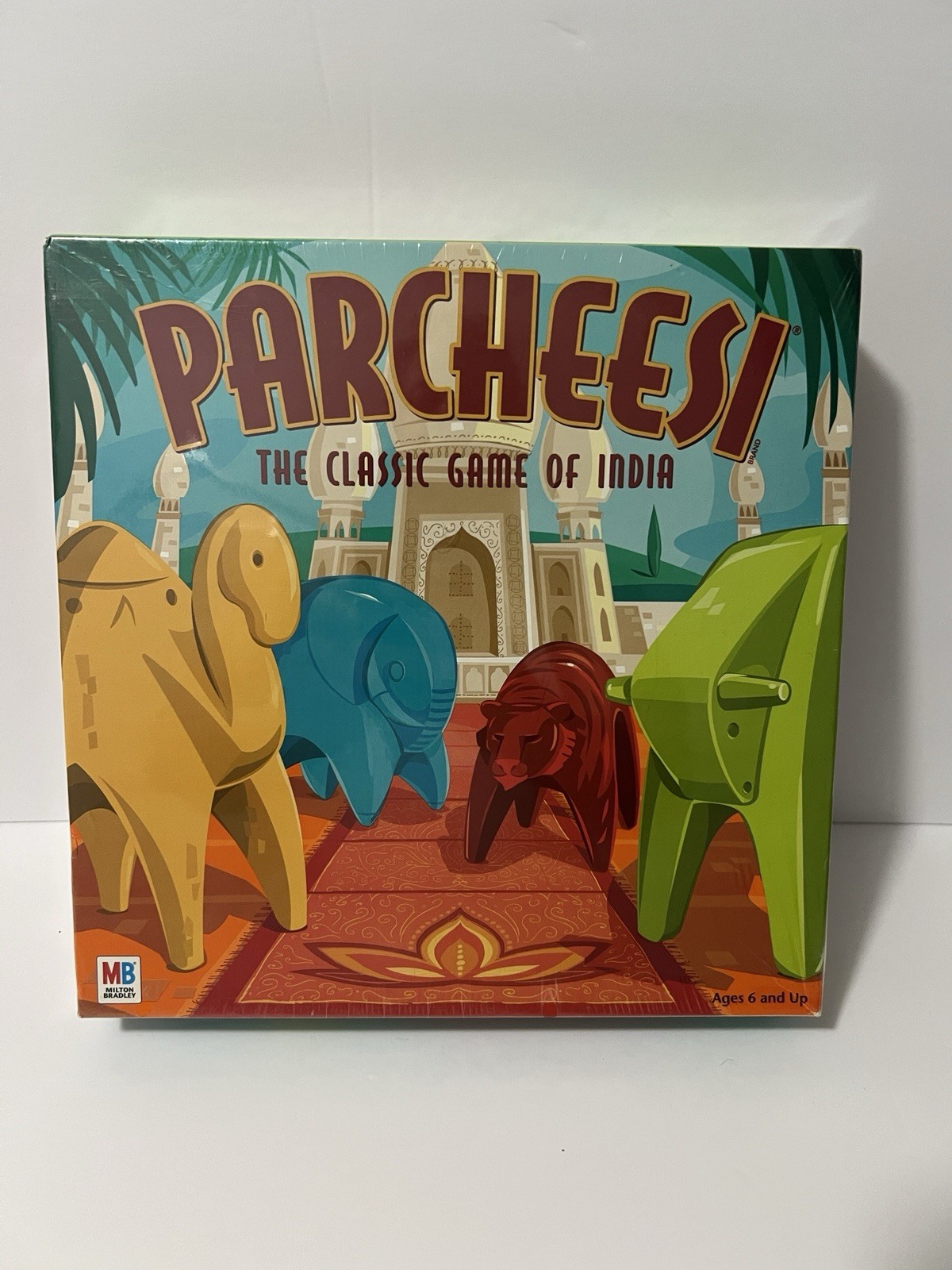 Parcheesi The Classic Game of India Vintage 2001 Milton Bradley New Sealed Parcheesi The Classic Game of India Vintage 2001 Milton Bradley New Sealed