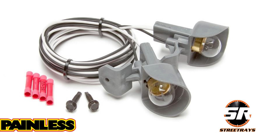 Painless Wiring Courtesy Light 30710 / Two Light Courtesy Light Kit w/o Switches