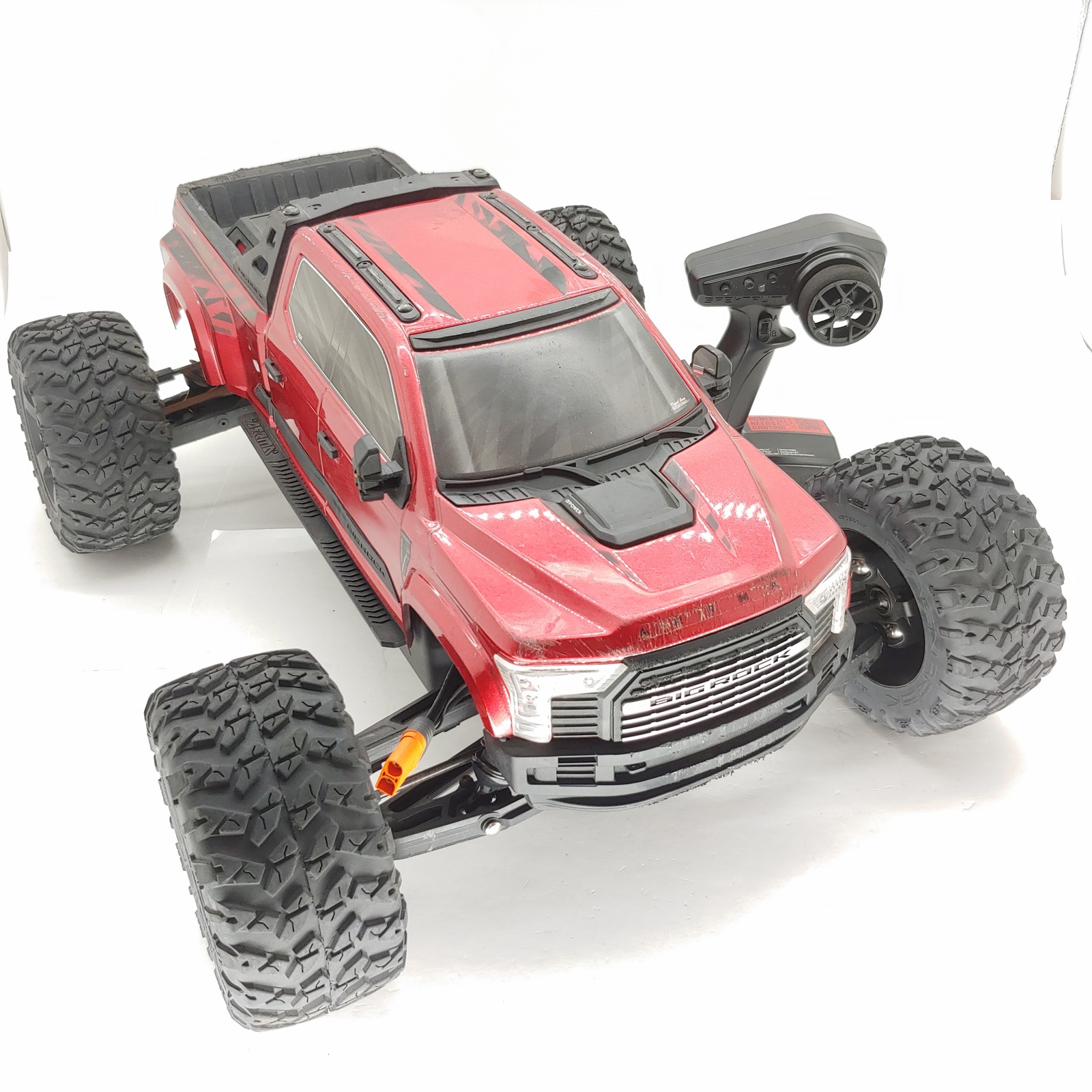 *RARE* Arrma 1/7 BIG ROCK BLX 6S Mega 4wd 2.4GHz RTR Monster Truck ARA7612 Used *RARE* Arrma 1/7 BIG ROCK BLX 6S Mega 4wd 2.4GHz RTR Monster Truck ARA7612 Used