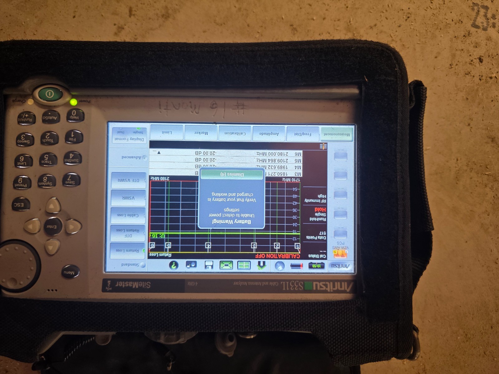 Anritsu Site Master S331L Cable & Antenna Analyzer 4GHz SiteMaster S331L Anritsu Site Master S331L Cable & Antenna Analyzer 4GHz SiteMaster S331L